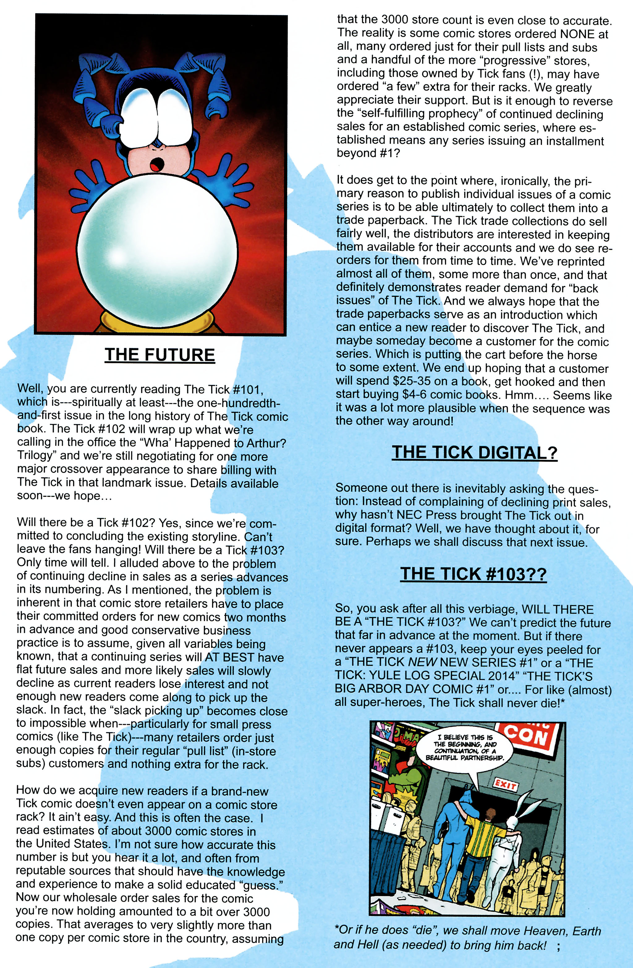 Read online The Tick comic -  Issue #101 - 43