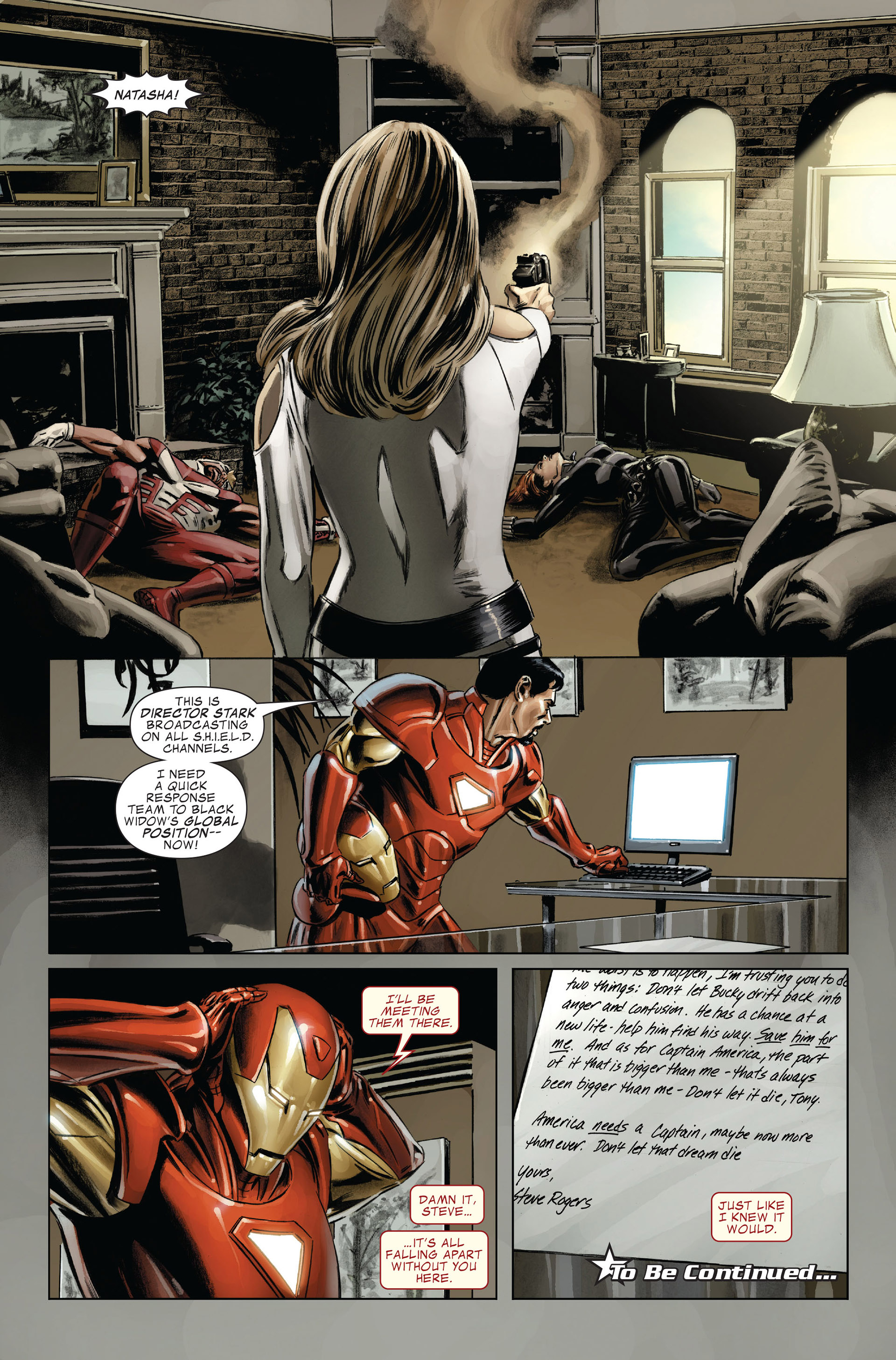 Read online Death of Captain America: The Death of the Dream comic -  Issue # TPB (Part 2) - 54