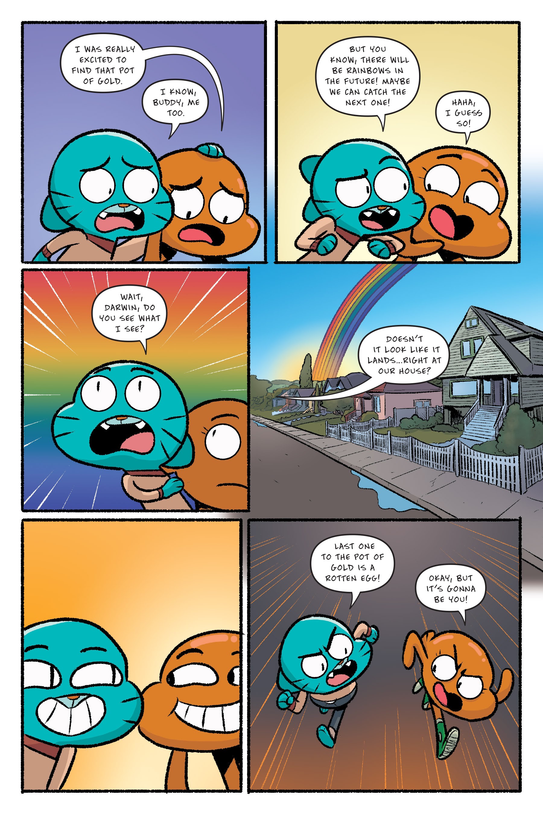 Read online The Amazing World of Gumball: The Storm comic -  Issue # TPB - 144