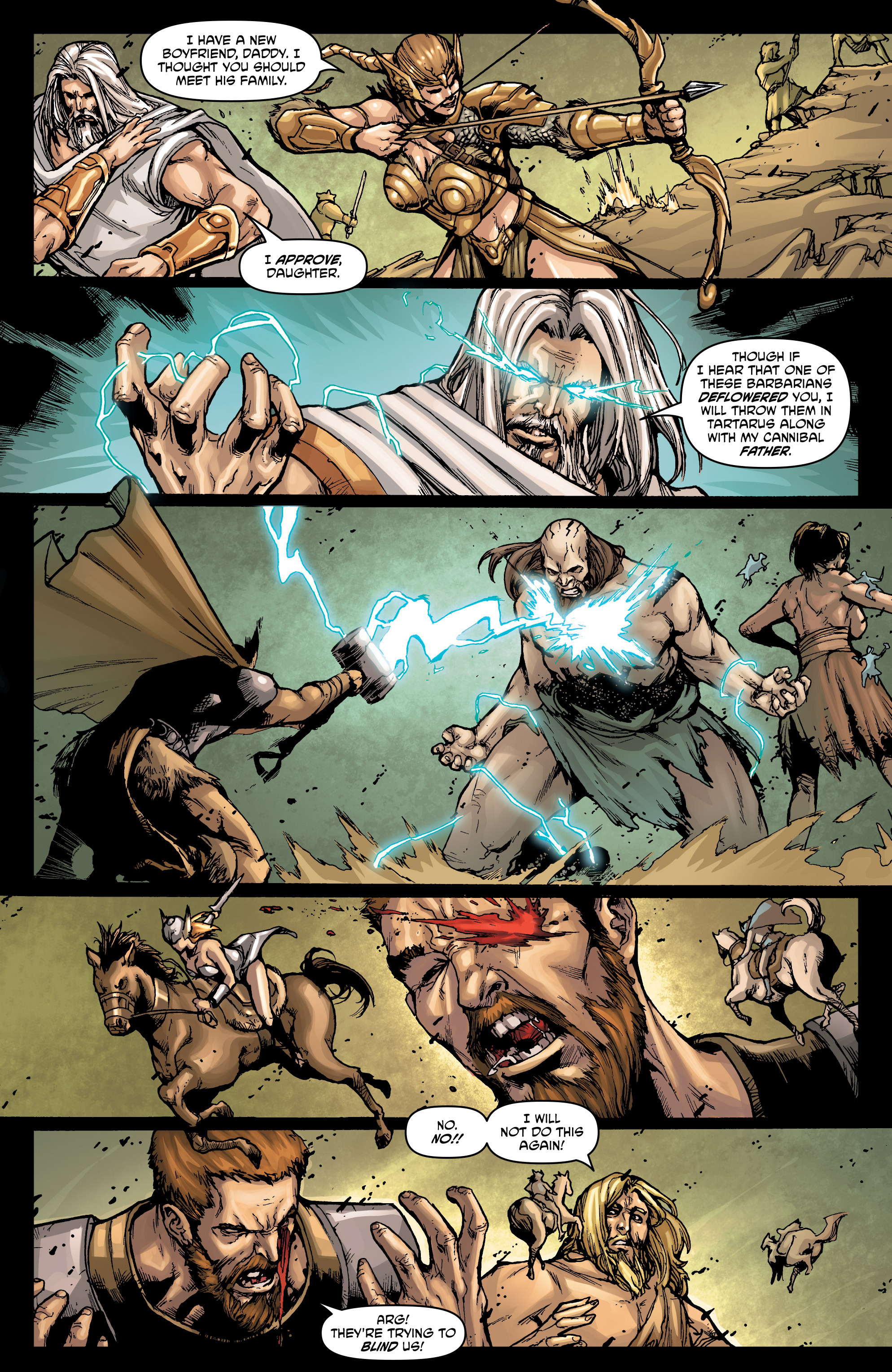 Read online God Is Dead comic -  Issue #30 - 16