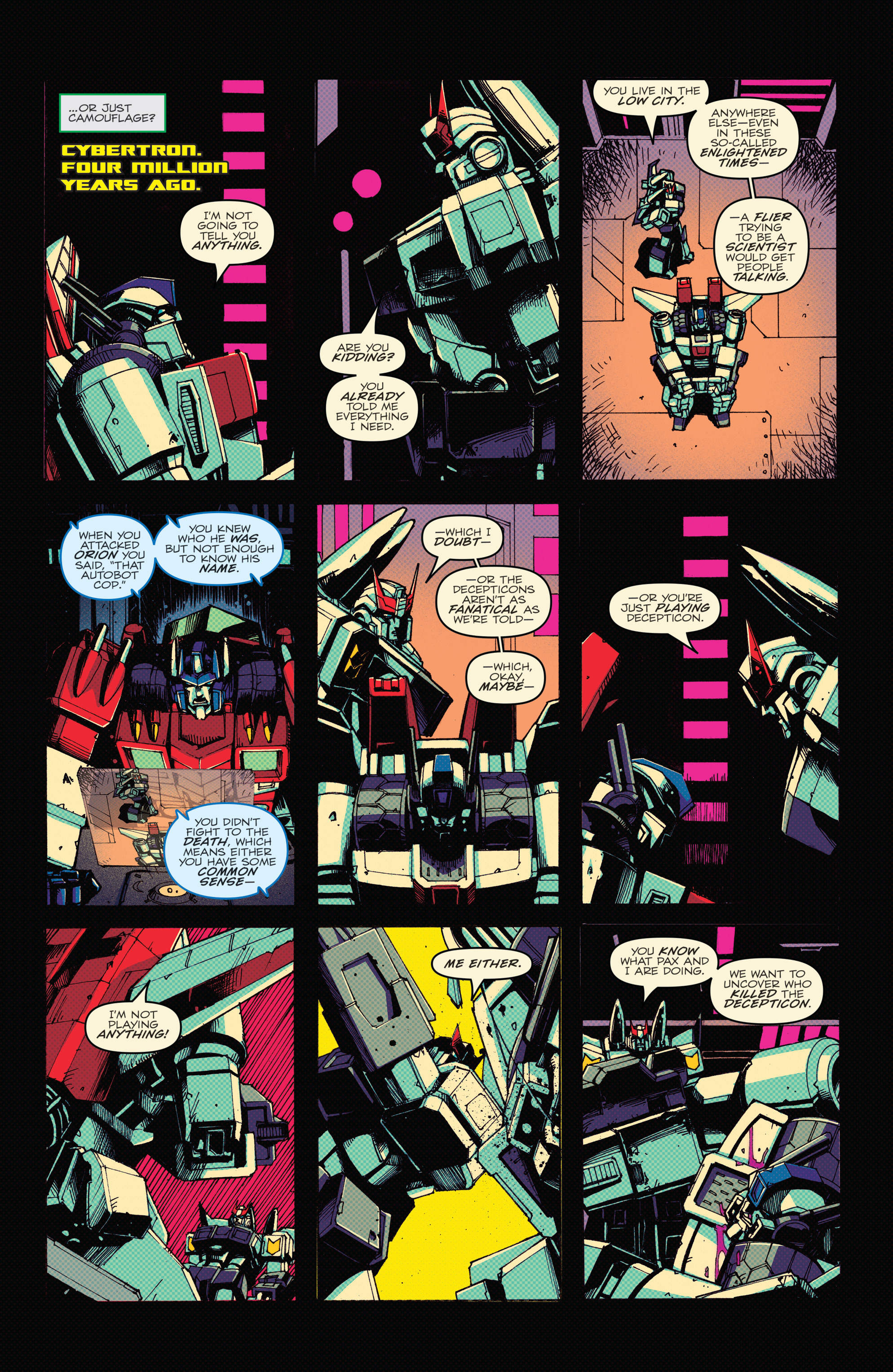 Read online Optimus Prime comic -  Issue #2 - 16