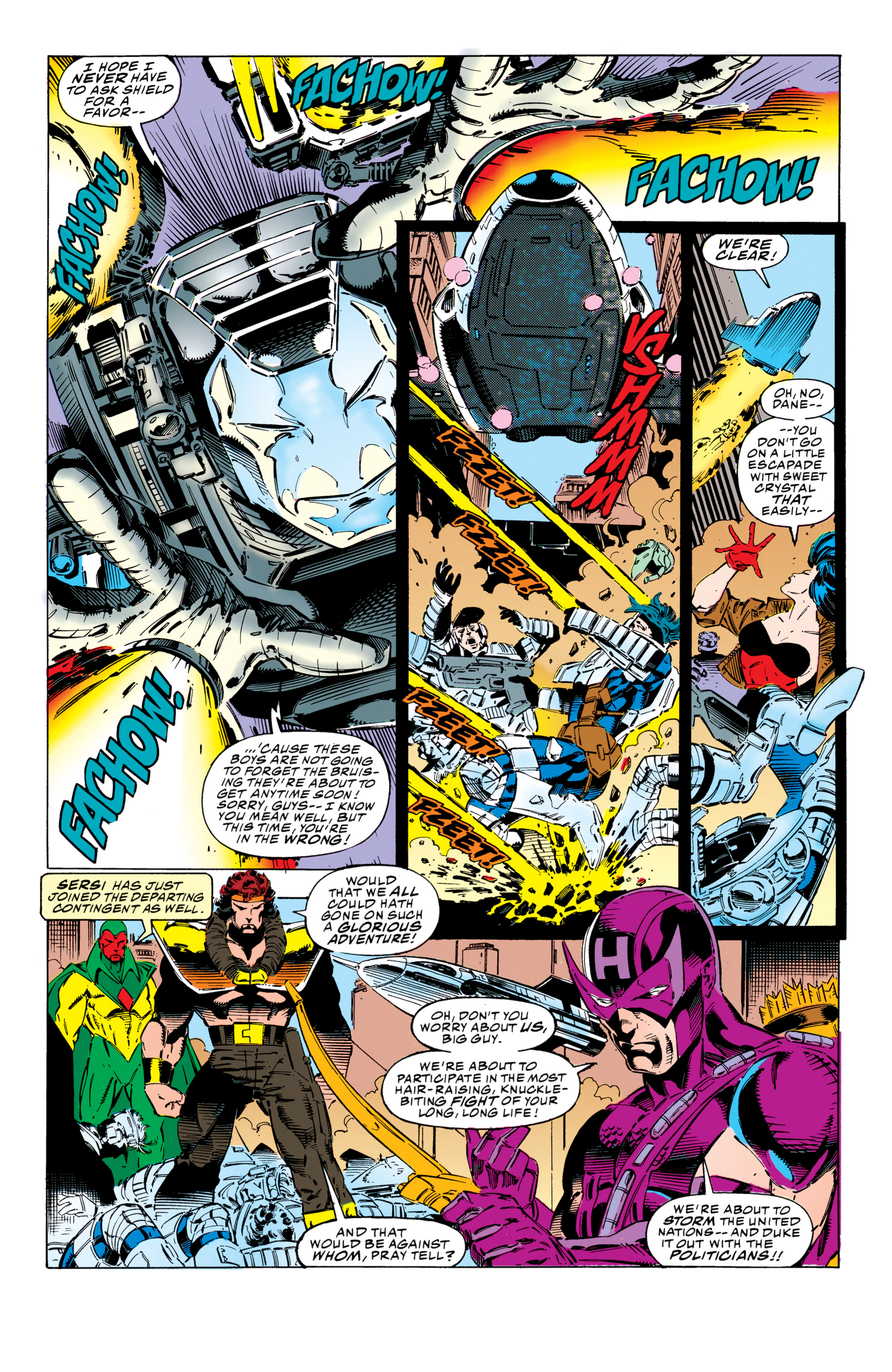 Read online Avengers: Avengers/X-Men - Bloodties comic -  Issue # TPB (Part 1) - 35
