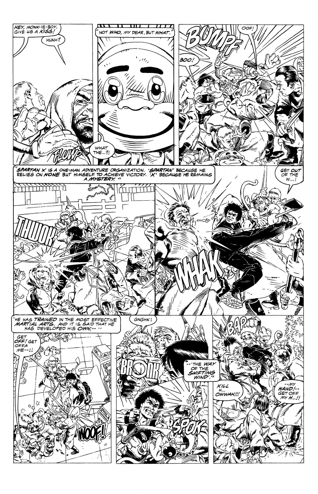 Read online Jackie Chan's Spartan X: Hell Bent Hero For Hire comic -  Issue #1 - 9