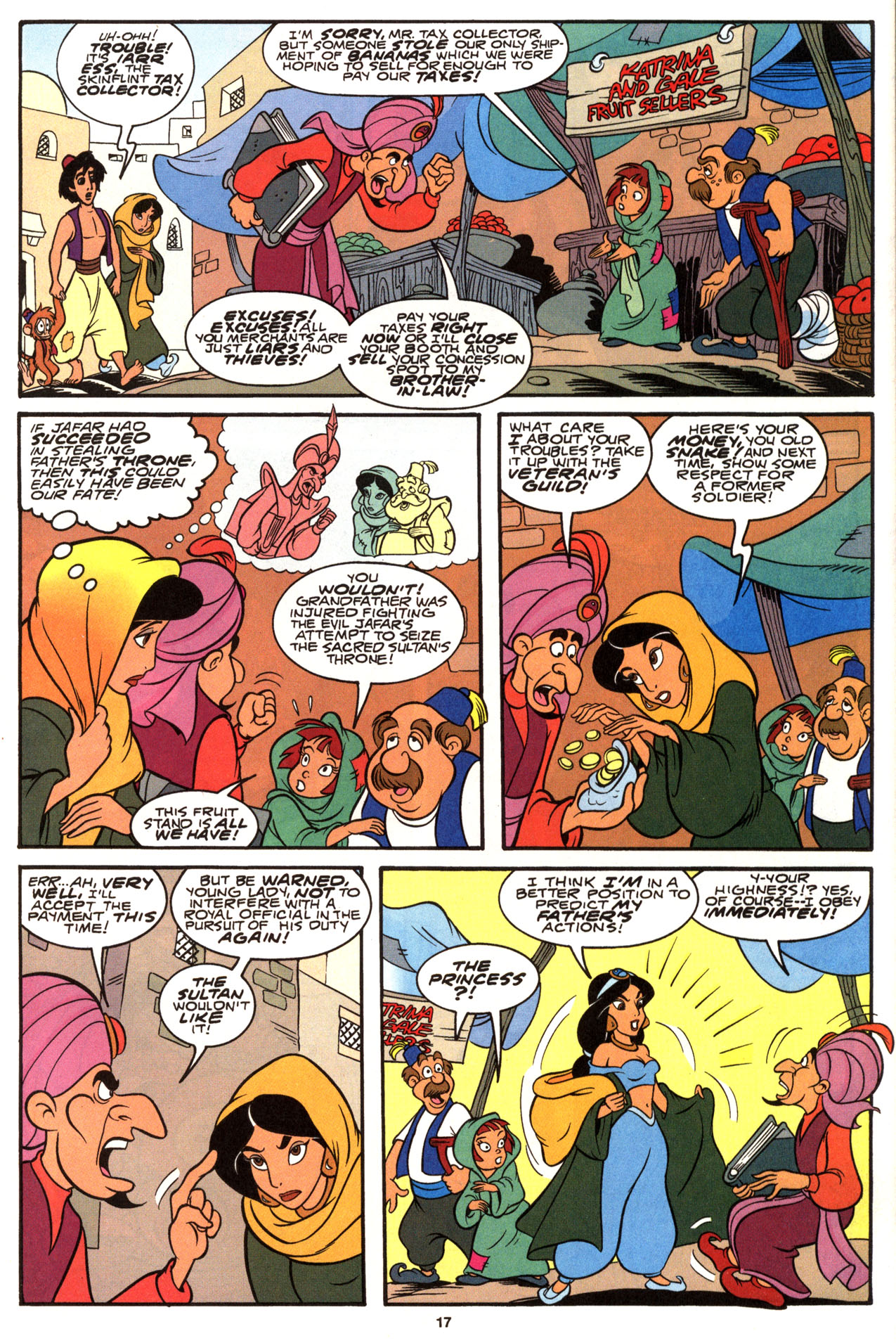 Read online The Return of Disney's Aladdin comic -  Issue #2 - 22