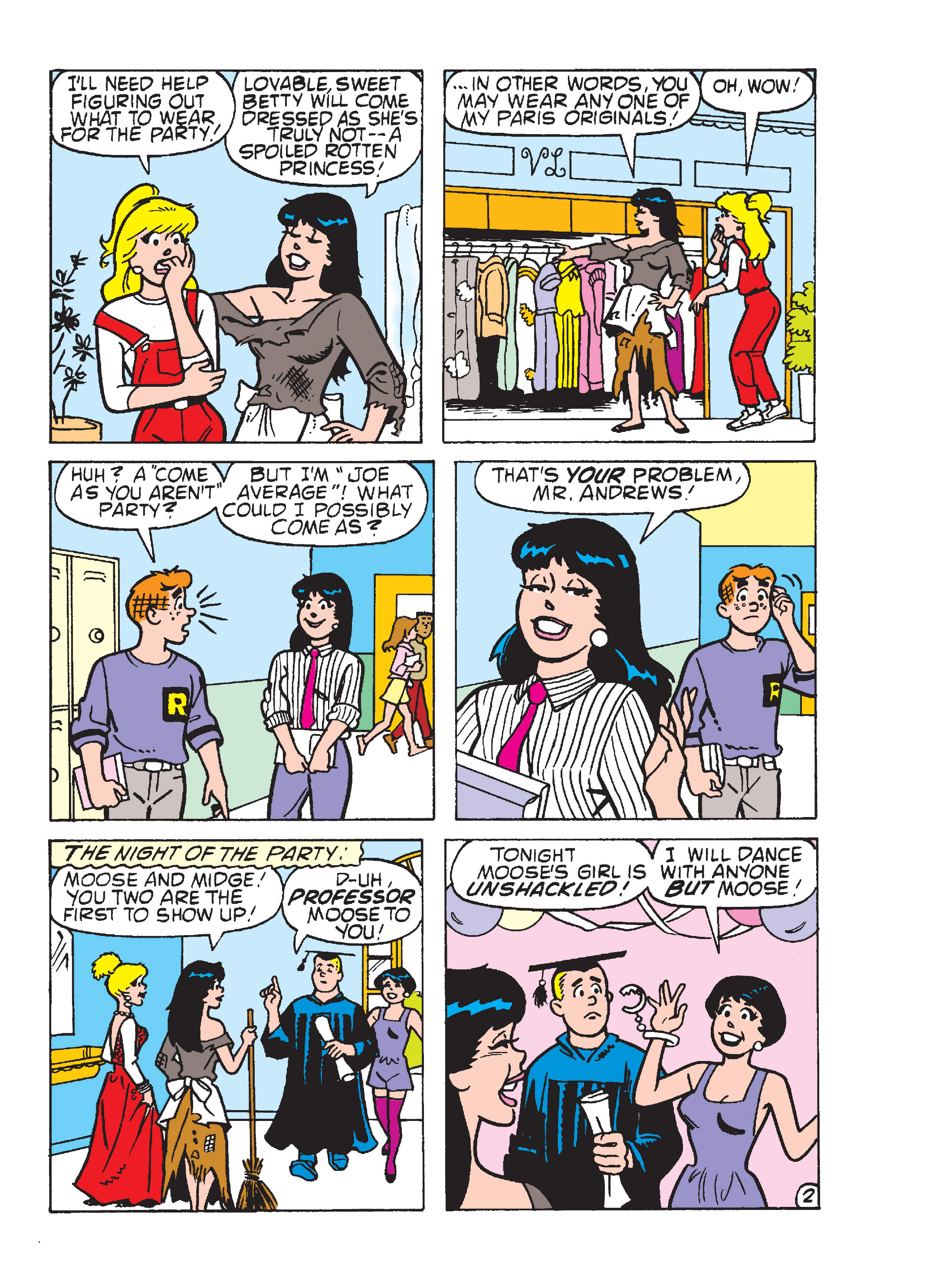 Read online Betty and Veronica Double Digest comic -  Issue #237 - 64