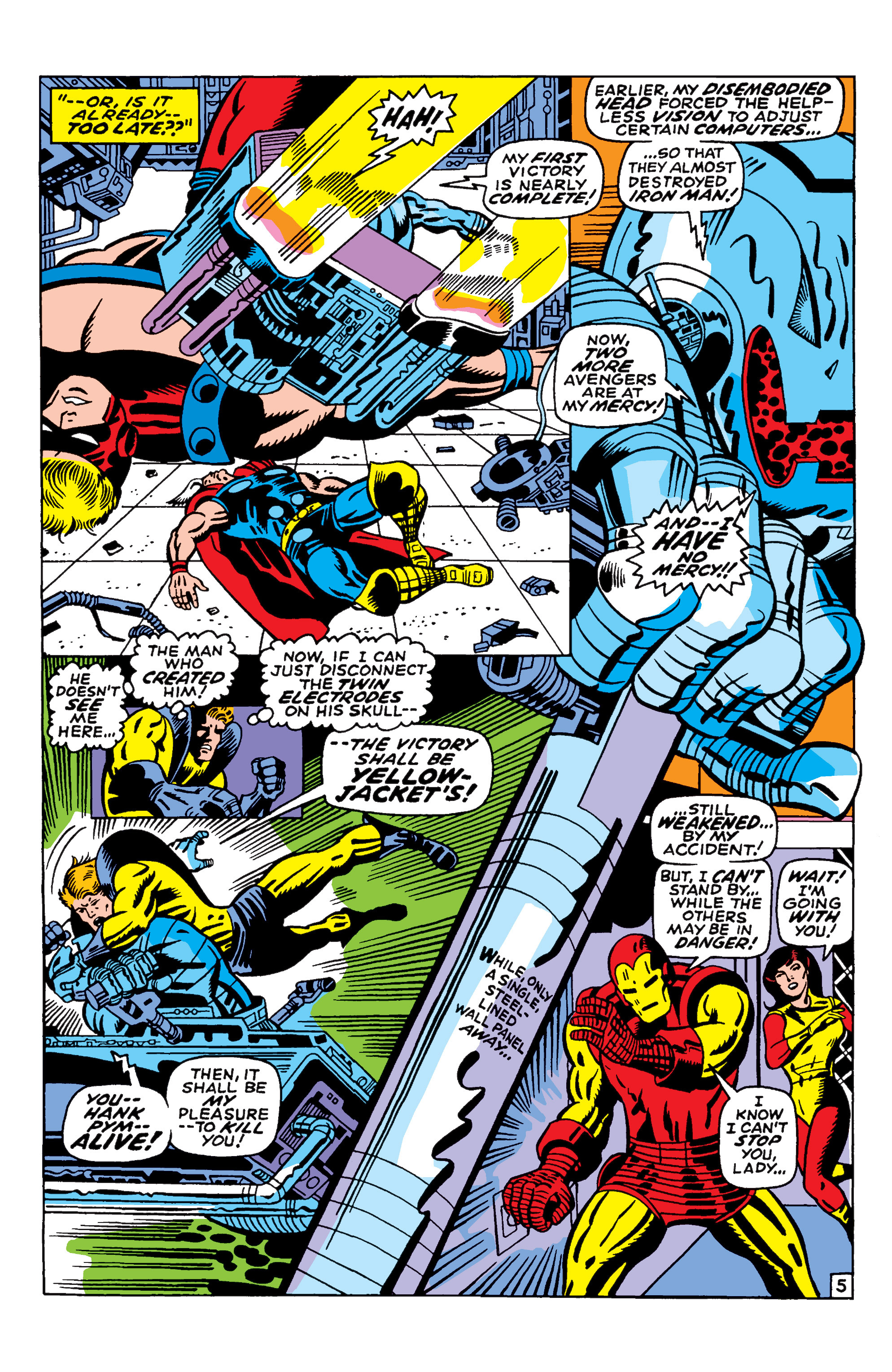 Read online Marvel Masterworks: The Avengers comic -  Issue # TPB 7 (Part 2) - 73