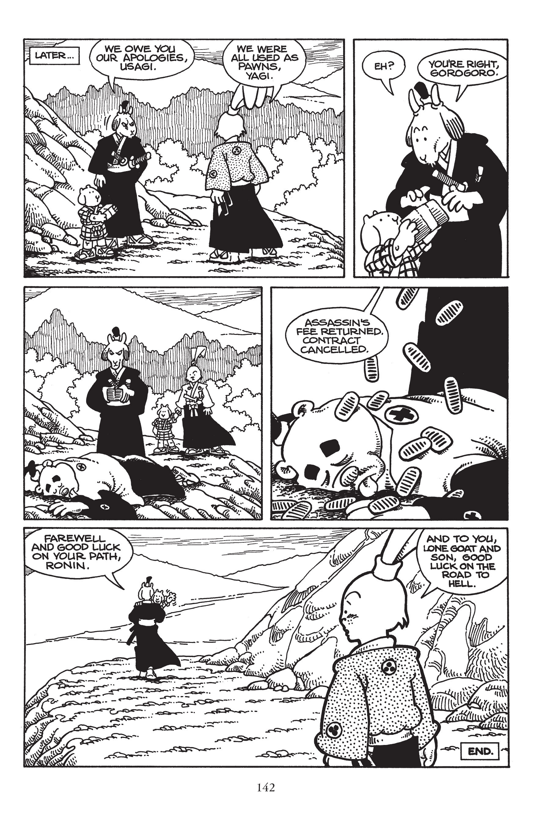 Read online Usagi Yojimbo (1987) comic -  Issue # _TPB 5 - 139