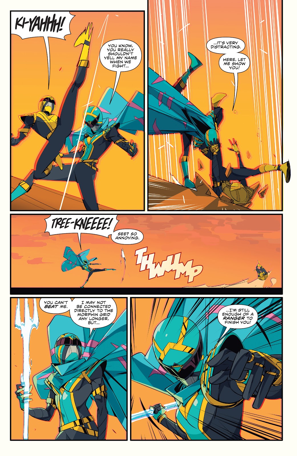 Mighty Morphin Power Rangers issue 50 - Page 22