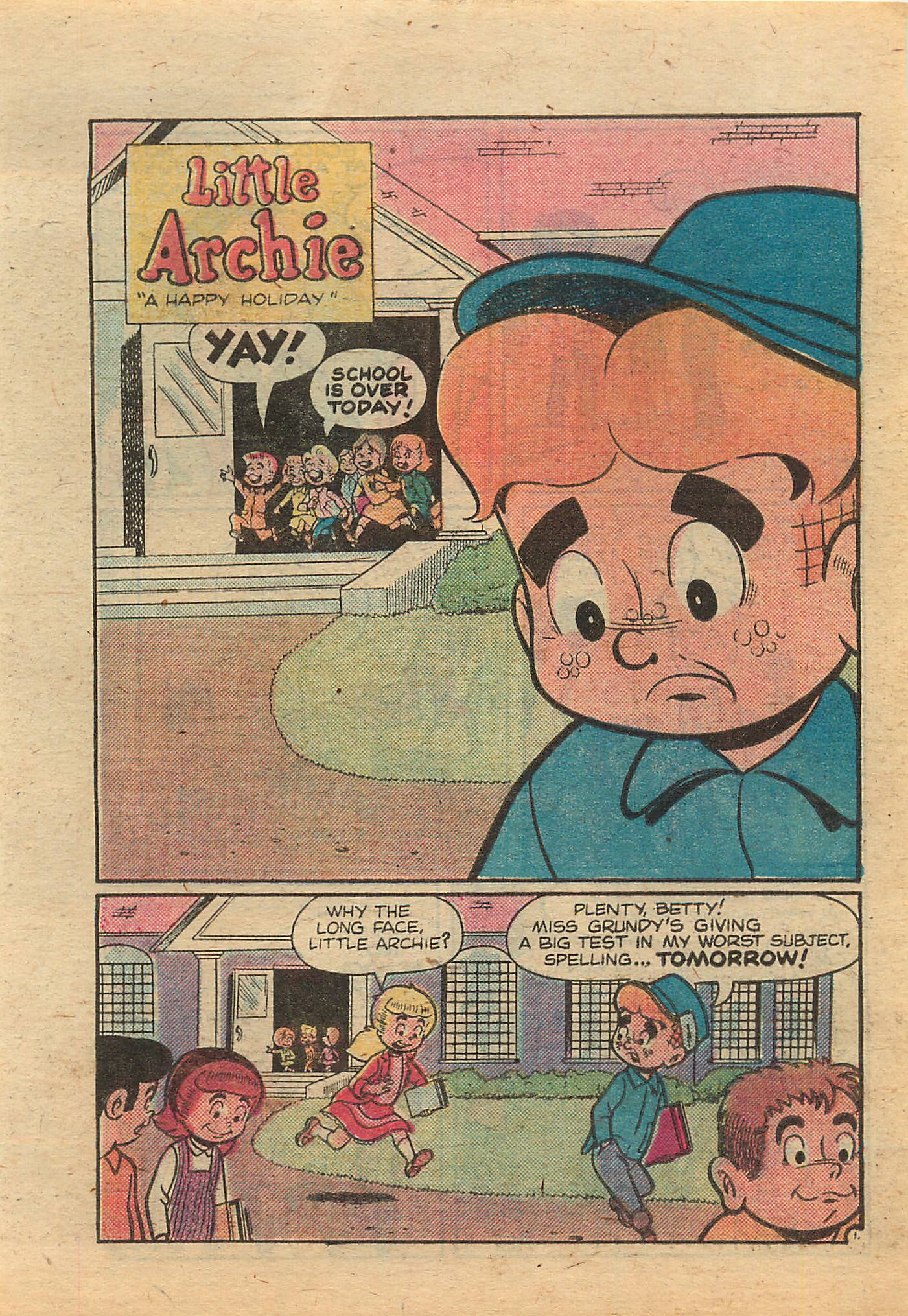 Read online Little Archie Comics Digest Magazine comic -  Issue #3 - 51
