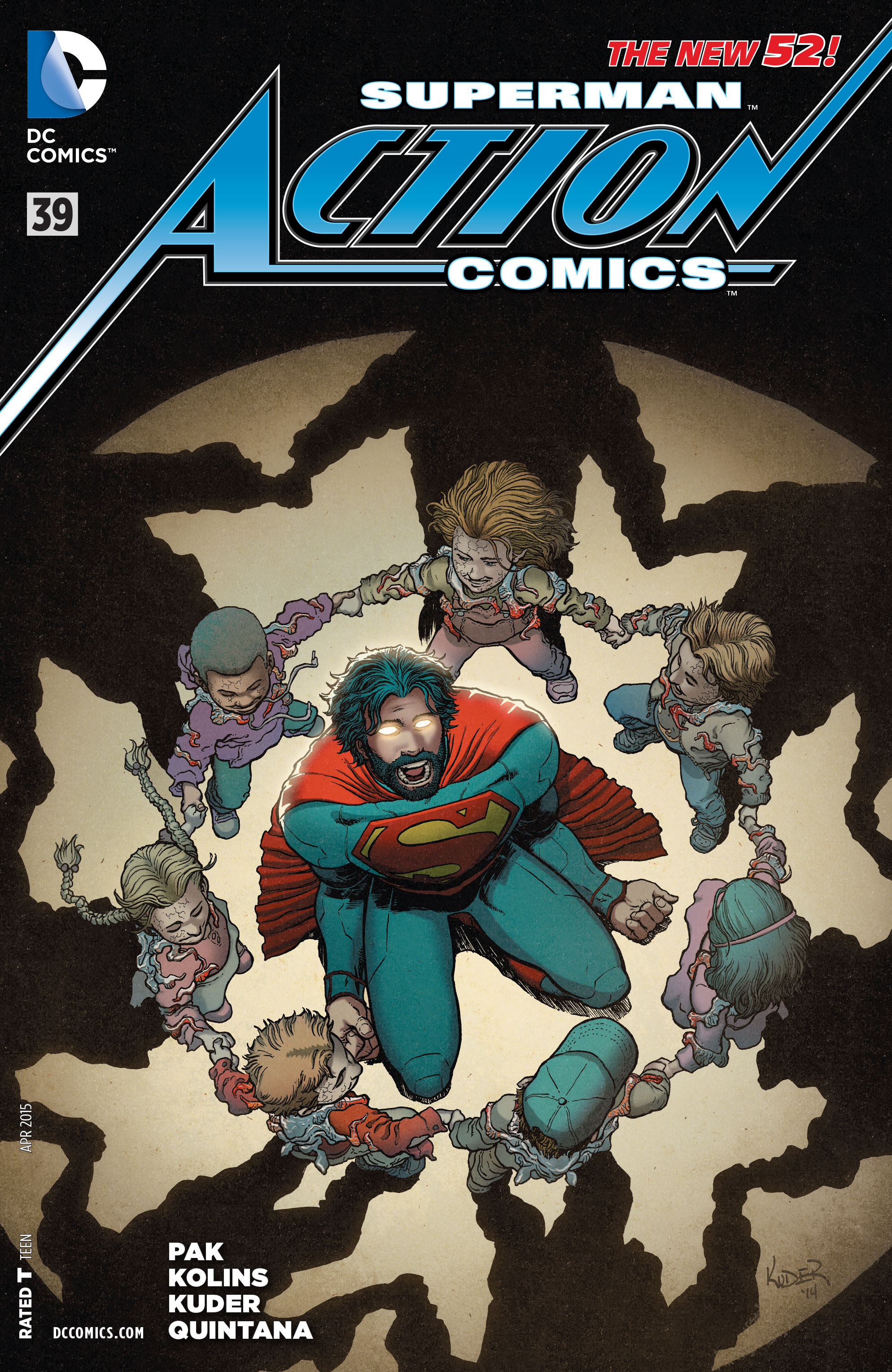 Read online Action Comics (2011) comic -  Issue #39 - 1