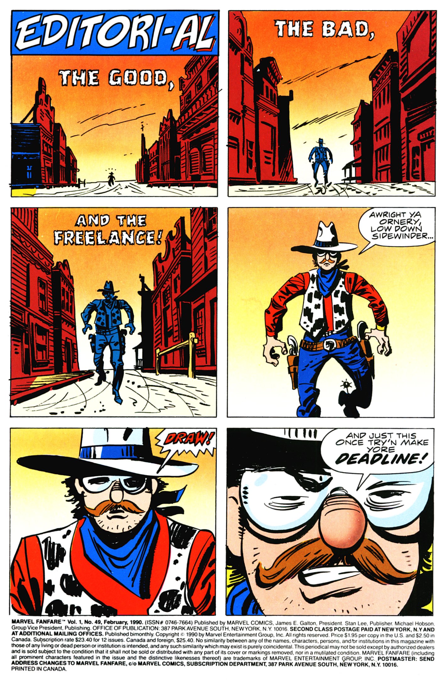 Read online Marvel Fanfare (1982) comic -  Issue #49 - 3