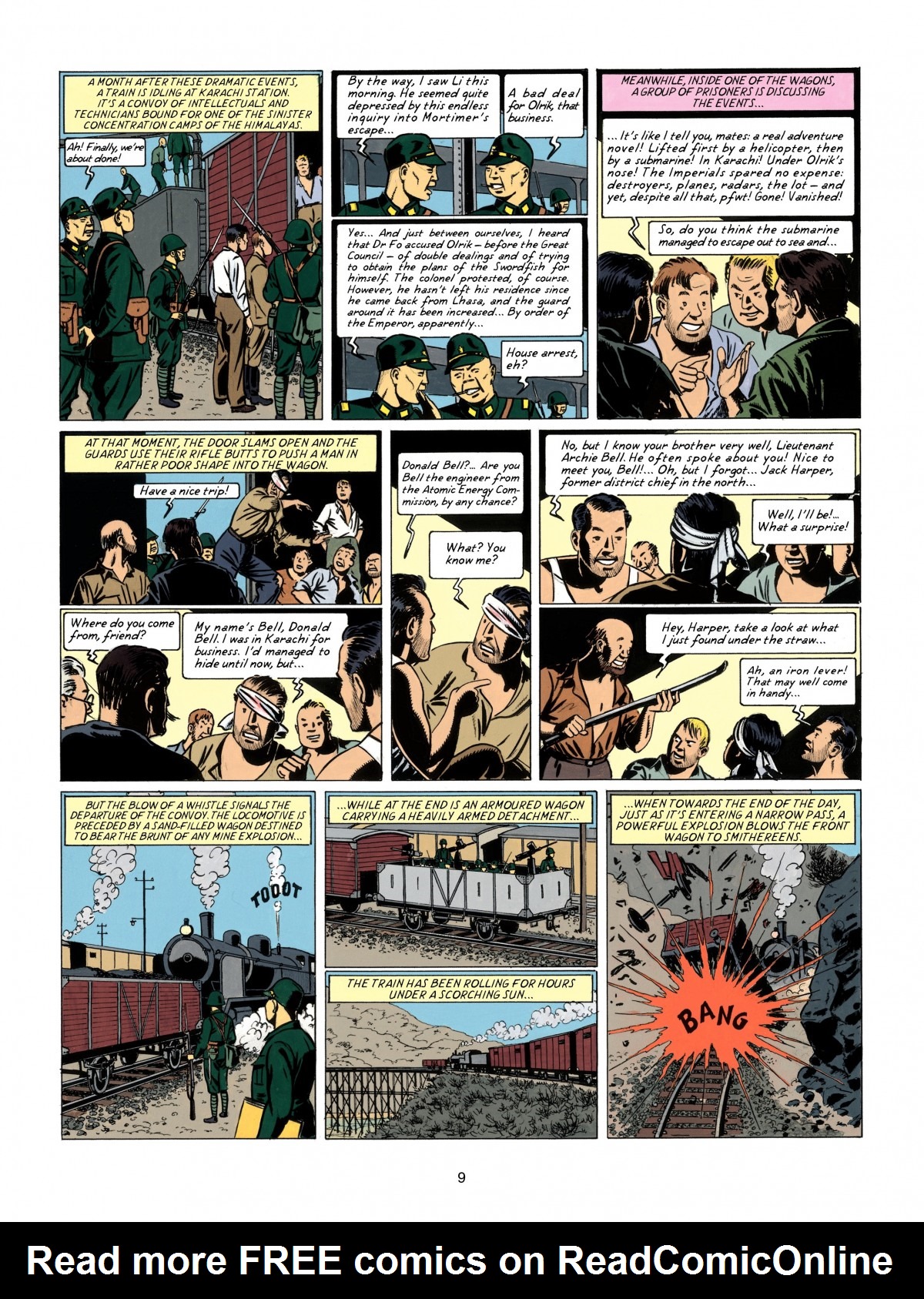 Read online Blake & Mortimer comic -  Issue #17 - 9