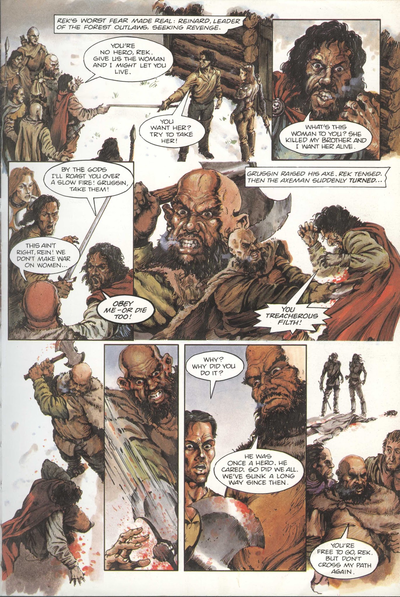 Read online David Gemmell's Legend: A Graphic Novel comic -  Issue # TPB - 10