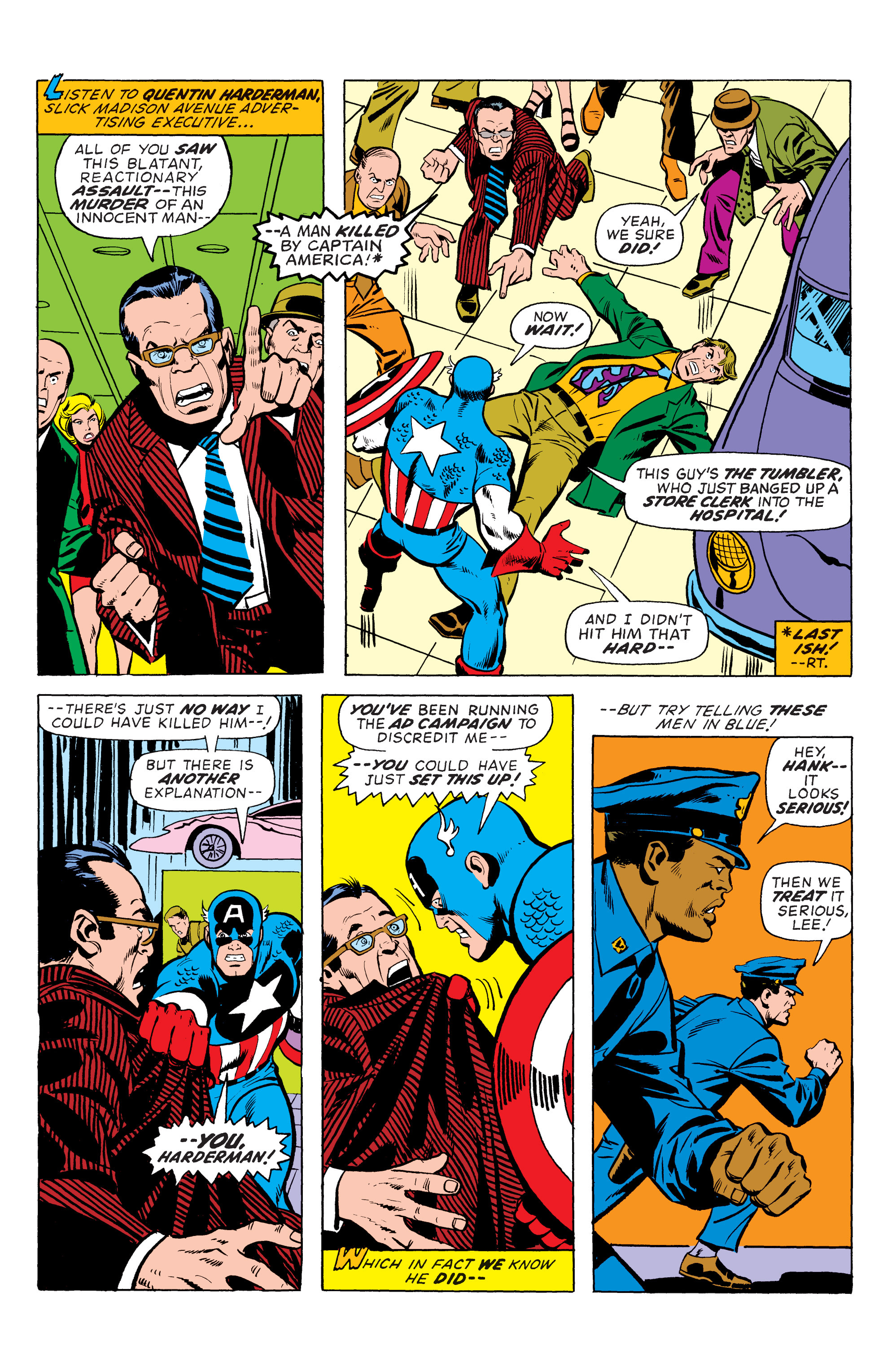 Read online Marvel Masterworks: Captain America comic -  Issue # TPB 8 (Part 3) - 15