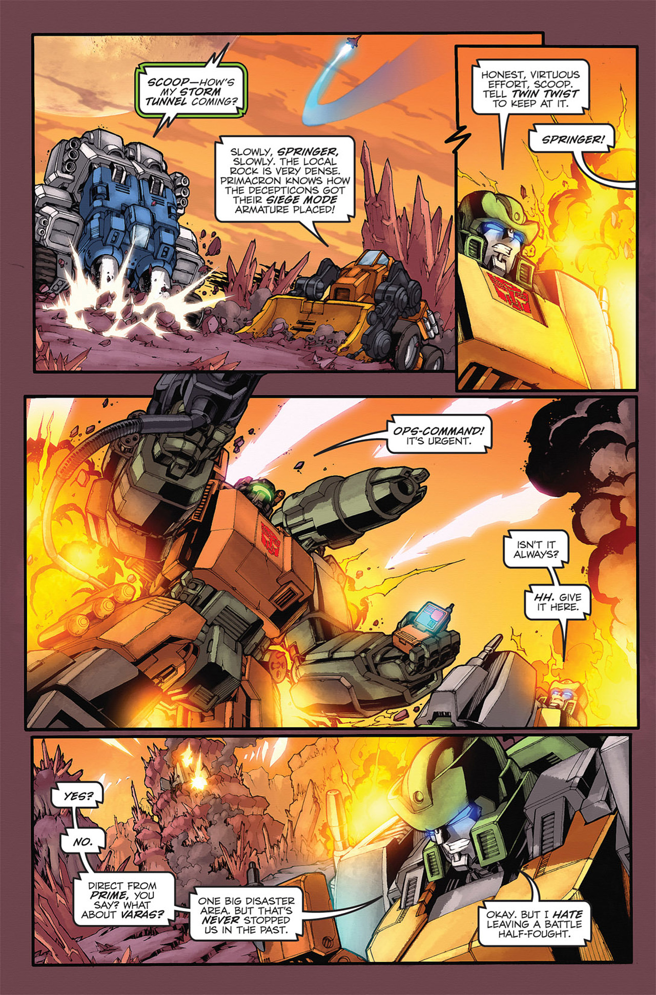 Read online The Transformers: Stormbringer comic -  Issue #2 - 12