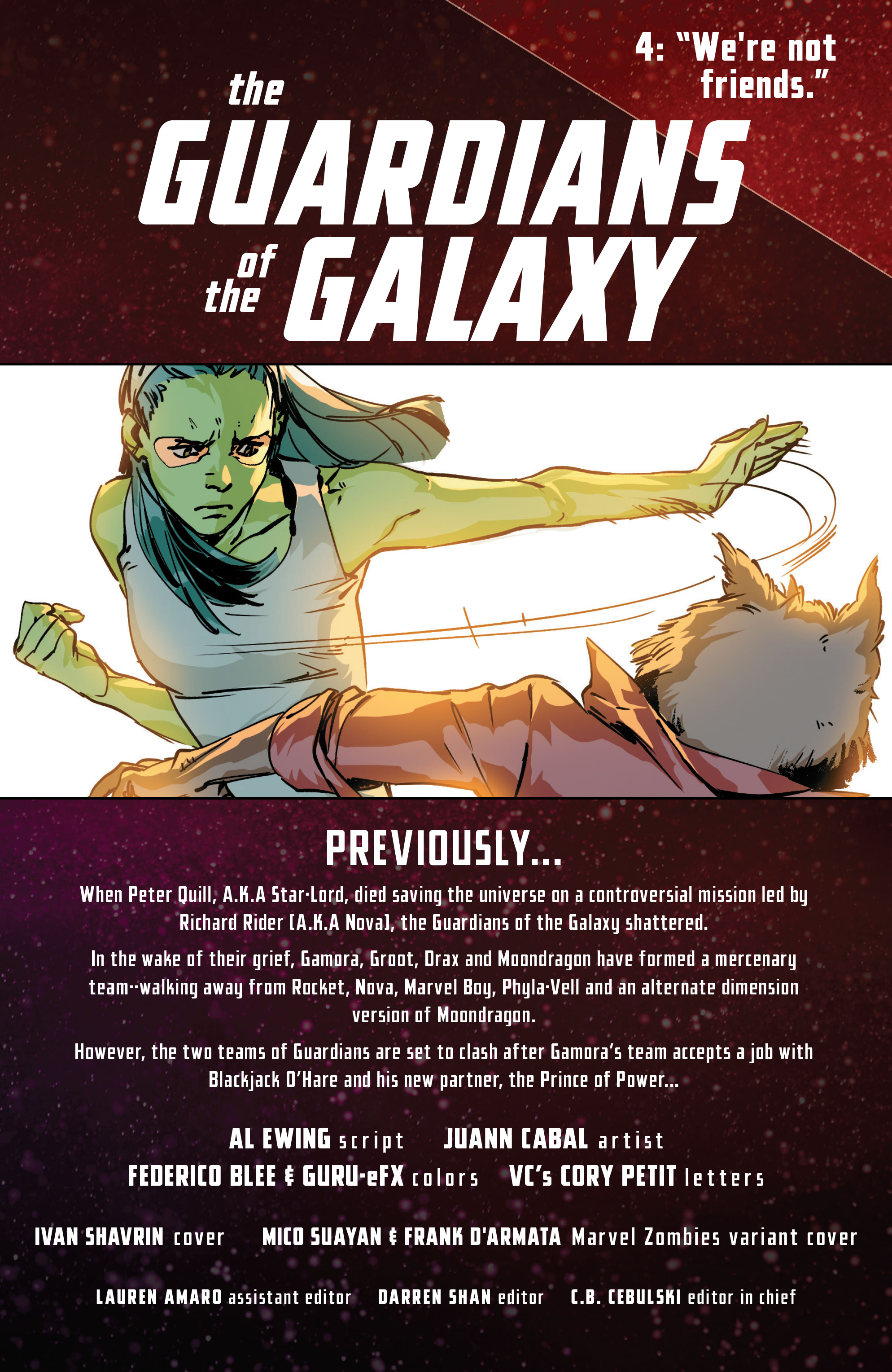 Read online Guardians Of The Galaxy (2020) comic -  Issue #4 - 2
