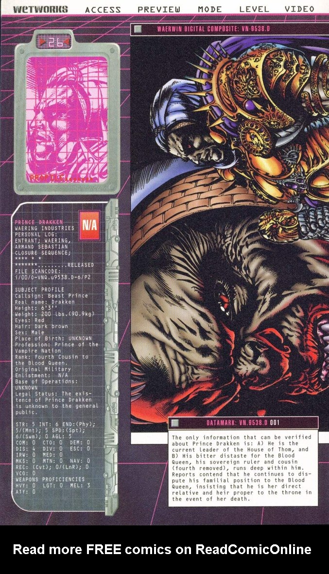 Read online Wetworks Sourcebook comic -  Issue # Full - 28