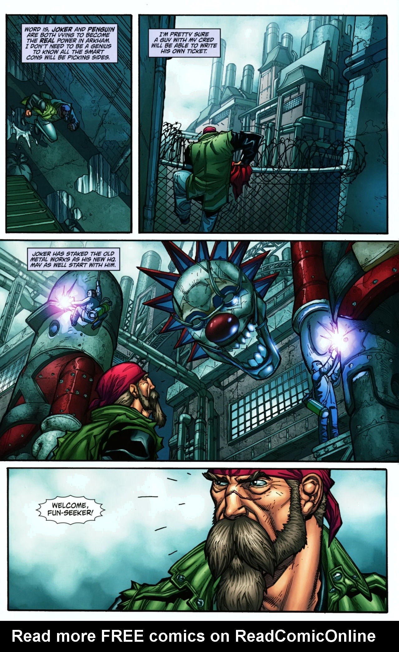 Read online Batman: Arkham City comic -  Issue #3 - 3