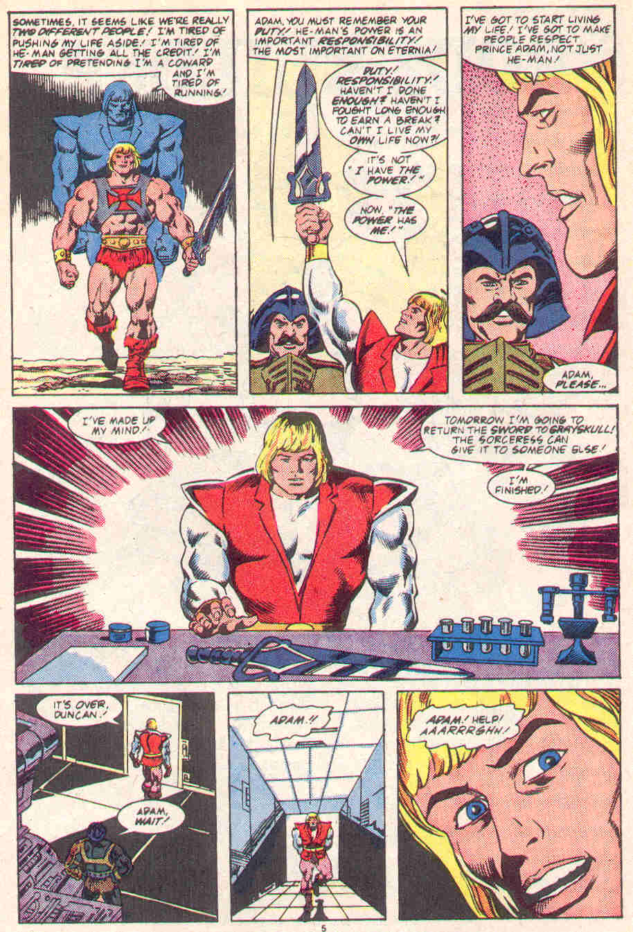 Read online Masters of the Universe (1986) comic -  Issue #12 - 6