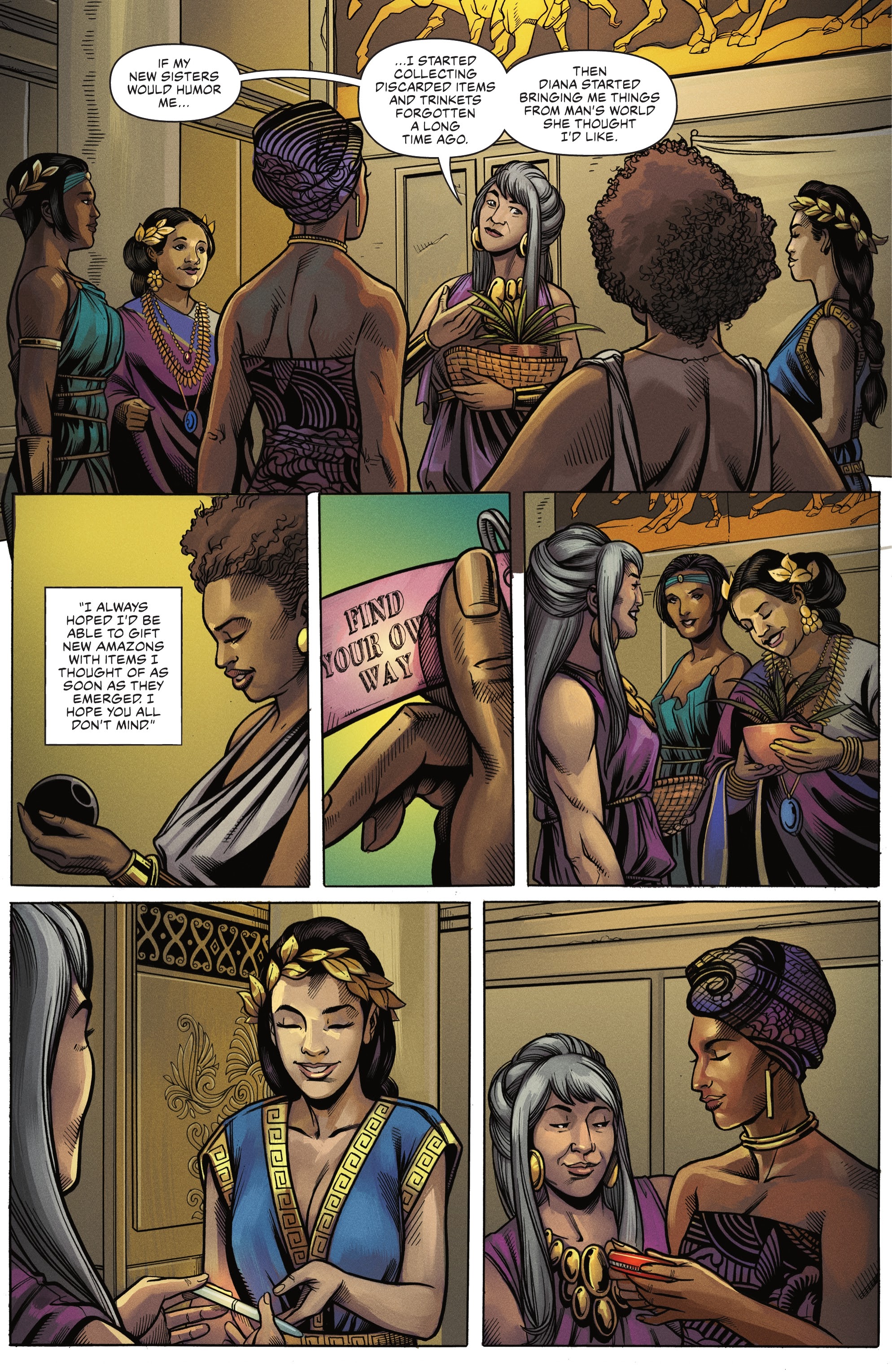 Read online Nubia & the Amazons comic -  Issue #1 - 15