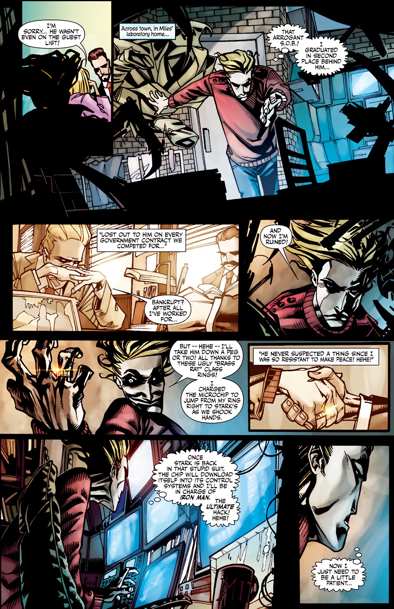 Read online Iron Man: Hack comic -  Issue # Full - 5
