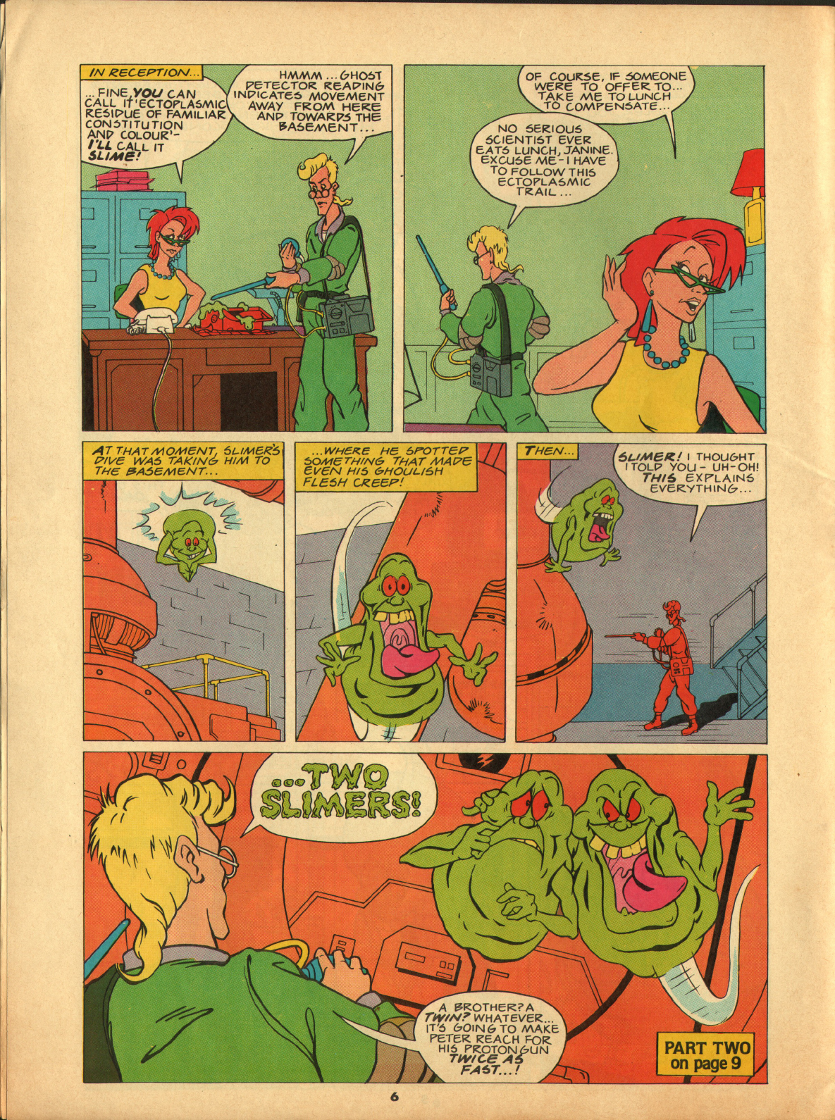 Read online The Real Ghostbusters comic -  Issue #3 - 6