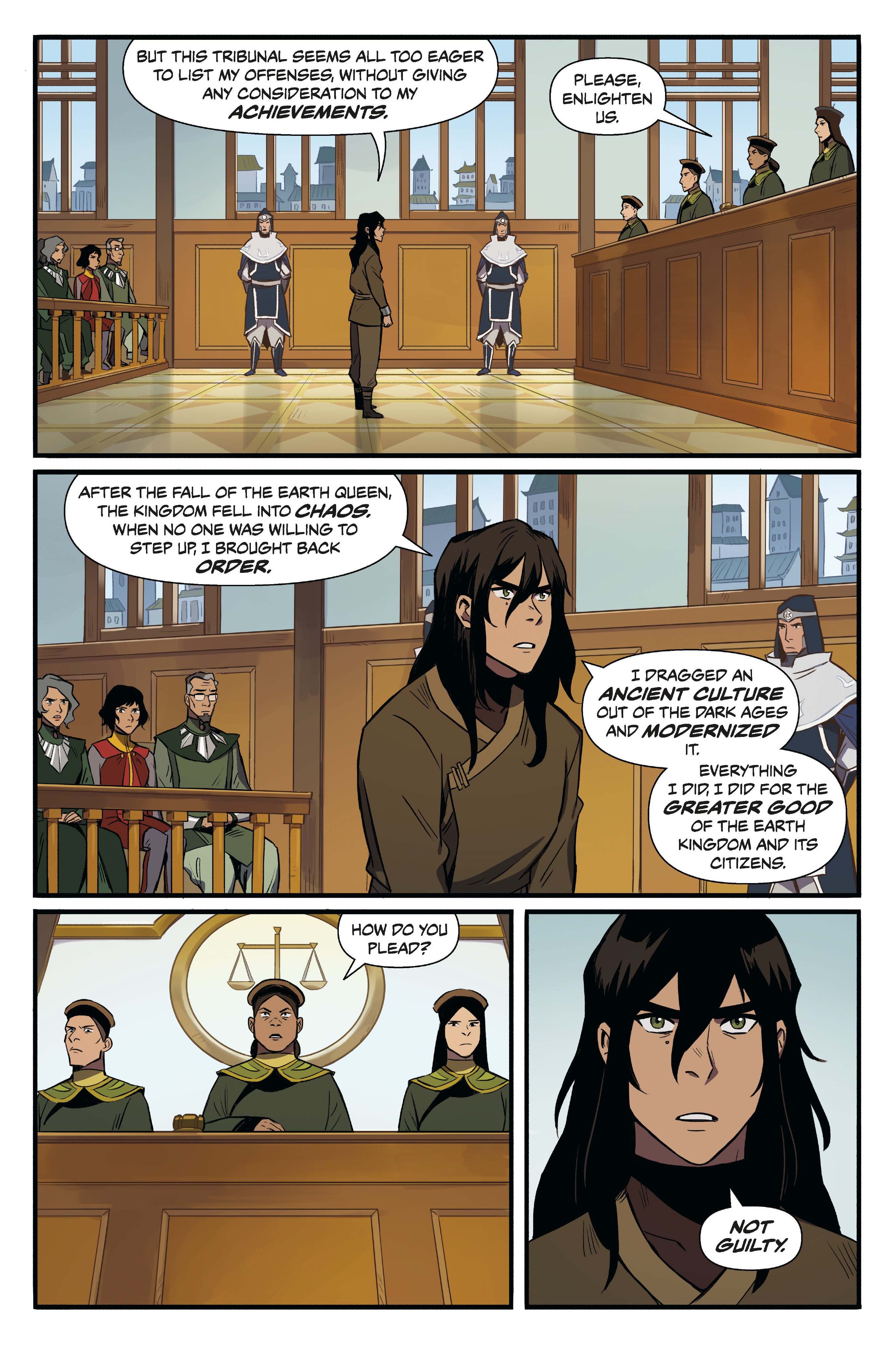 Read online Nickelodeon The Legend of Korra: Ruins of the Empire comic -  Issue # TPB 1 - 20