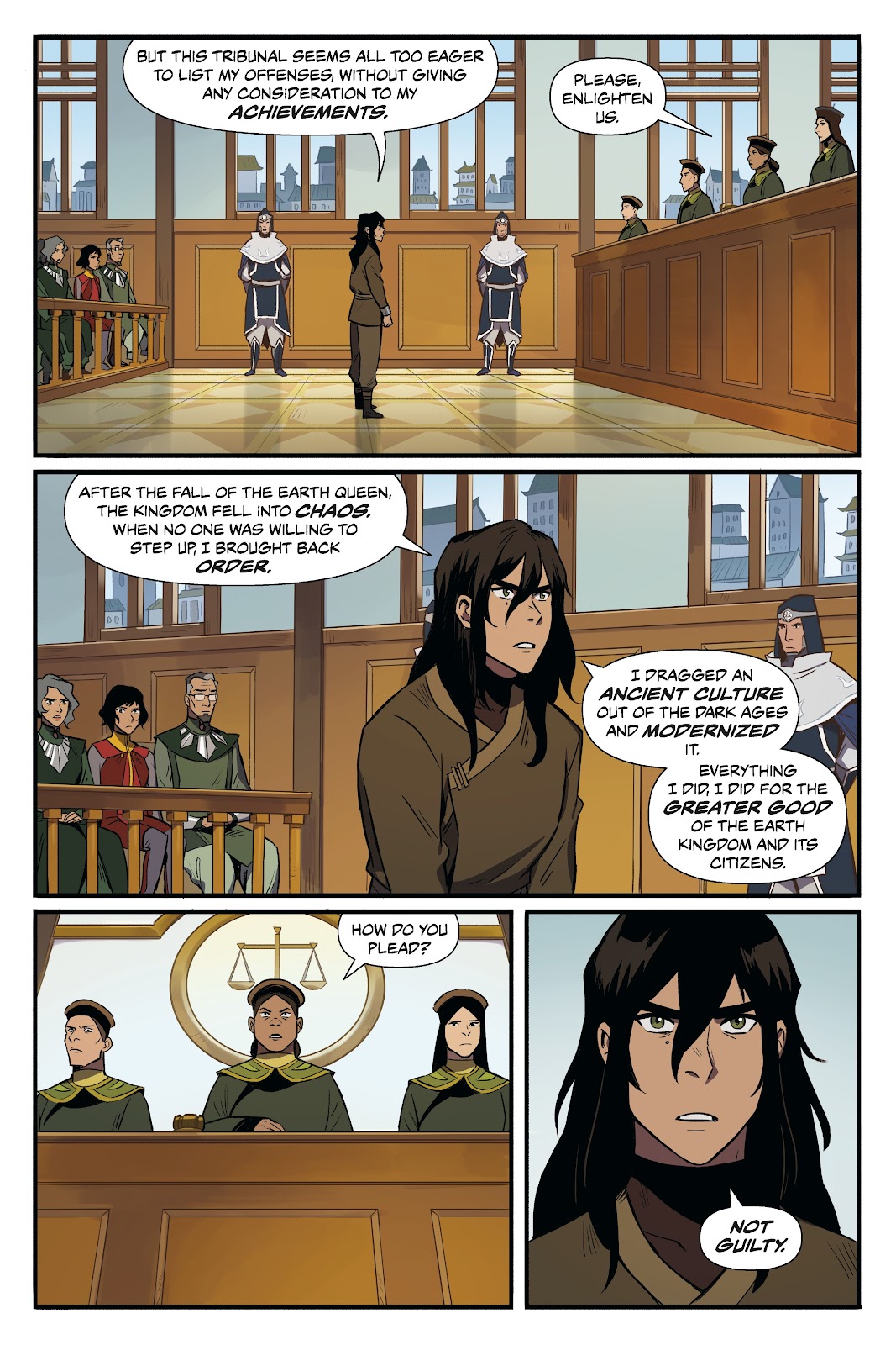 Nickelodeon The Legend of Korra: Ruins of the Empire issue TPB 1 - Page 20