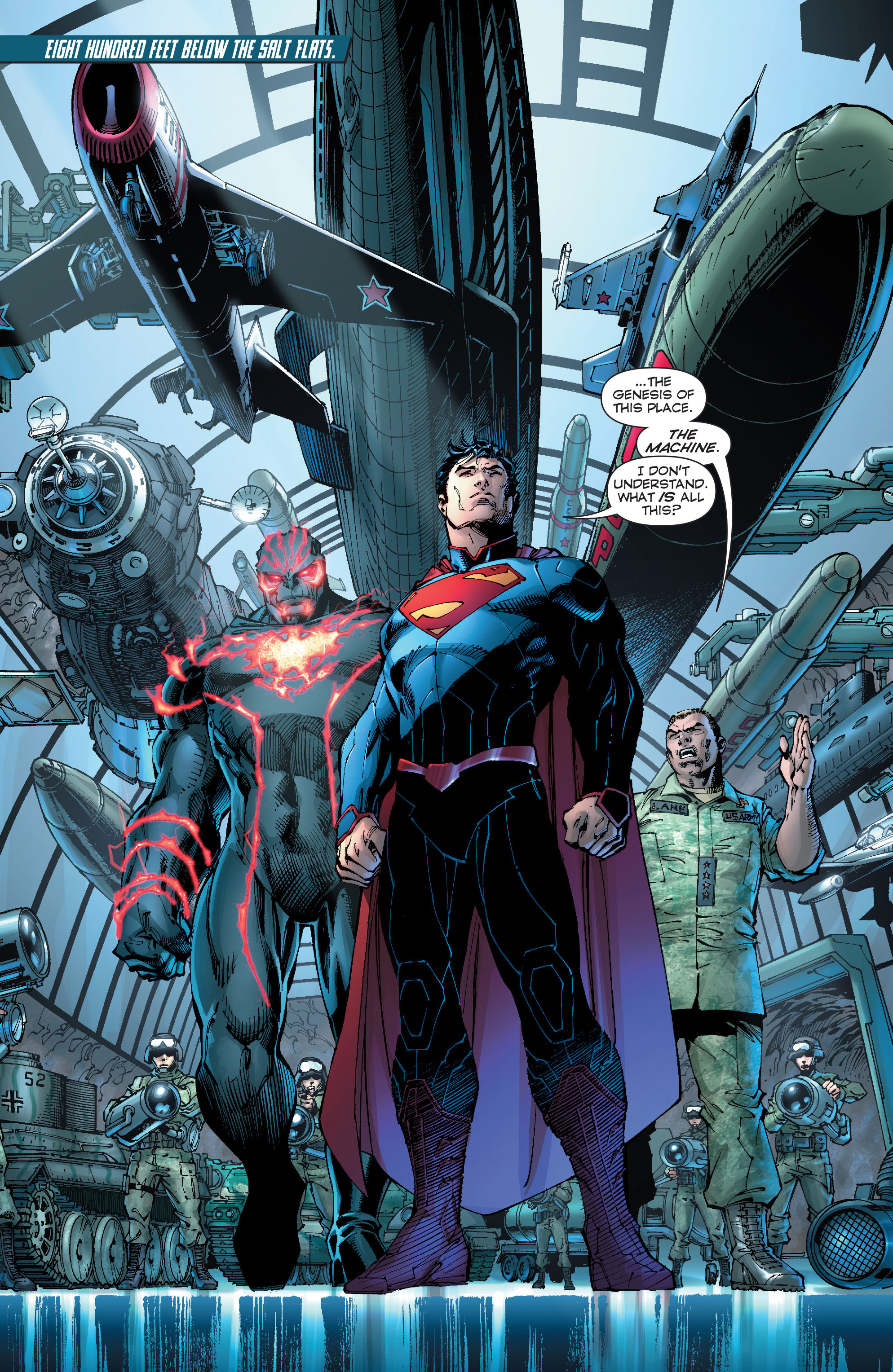 Read online Superman Unchained (2013) comic -  Issue #3 - 14