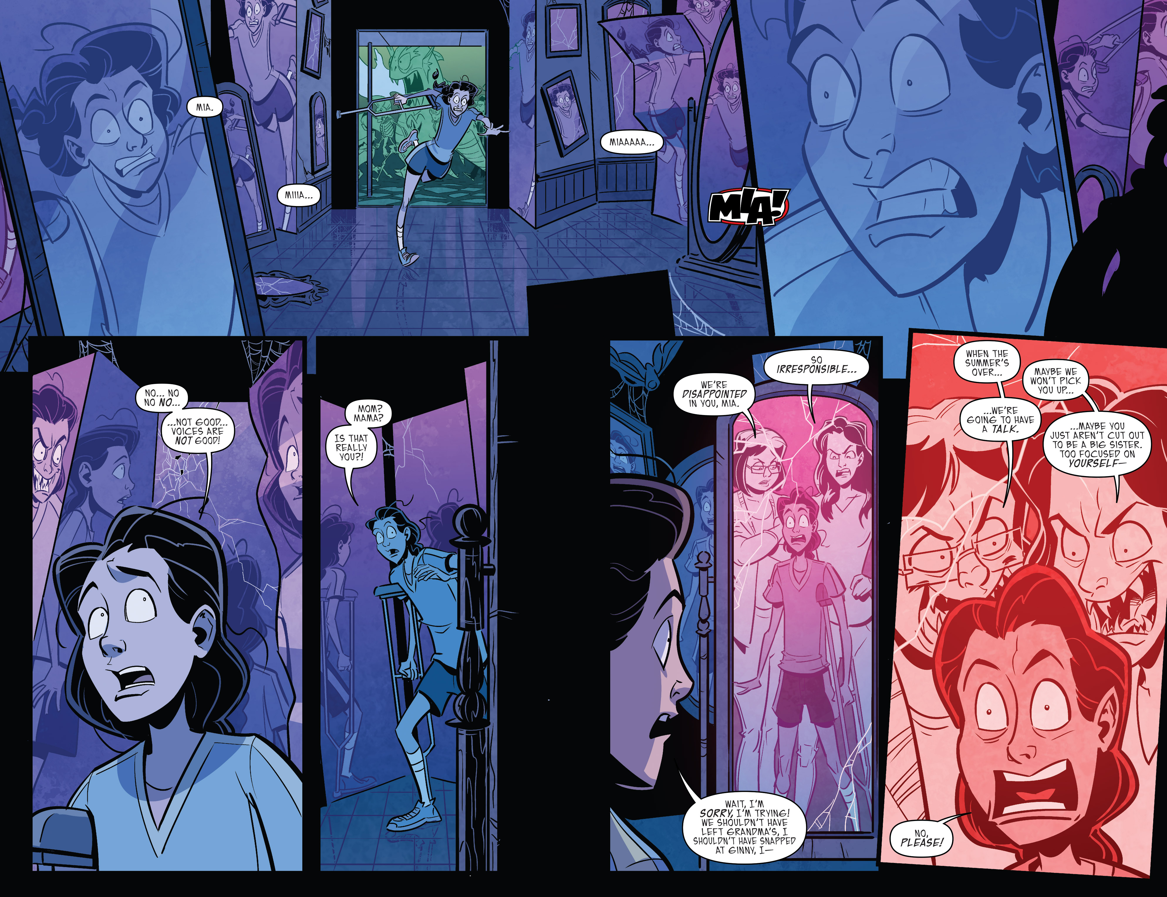 Read online Goosebumps: Monsters At Midnight comic -  Issue #2 - 7