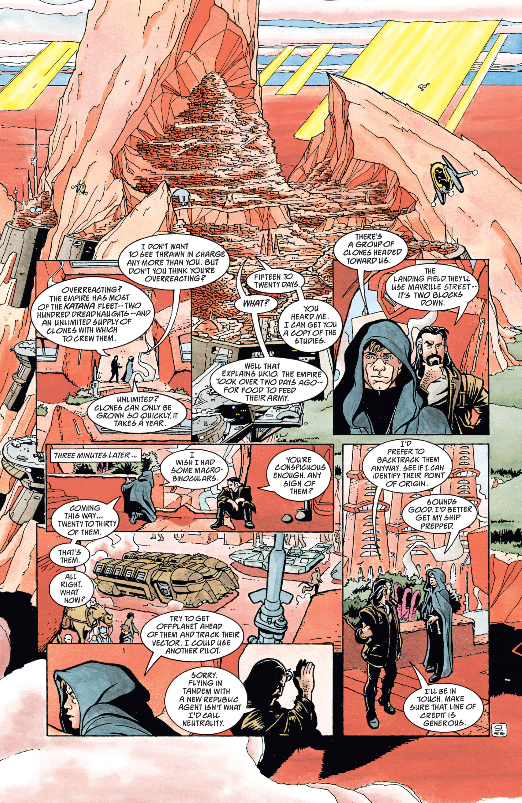 Read online Star Wars: The Thrawn Trilogy comic -  Issue # Full (Part 2) - 107