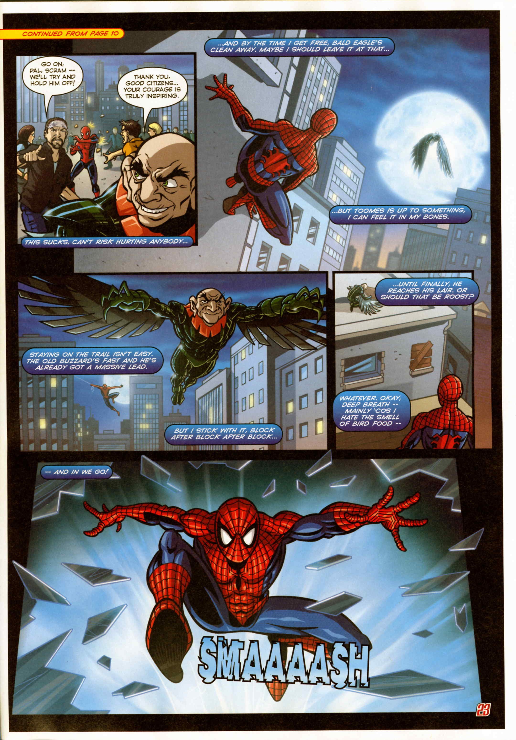 Read online Spectacular Spider-Man Adventures comic -  Issue #141 - 22