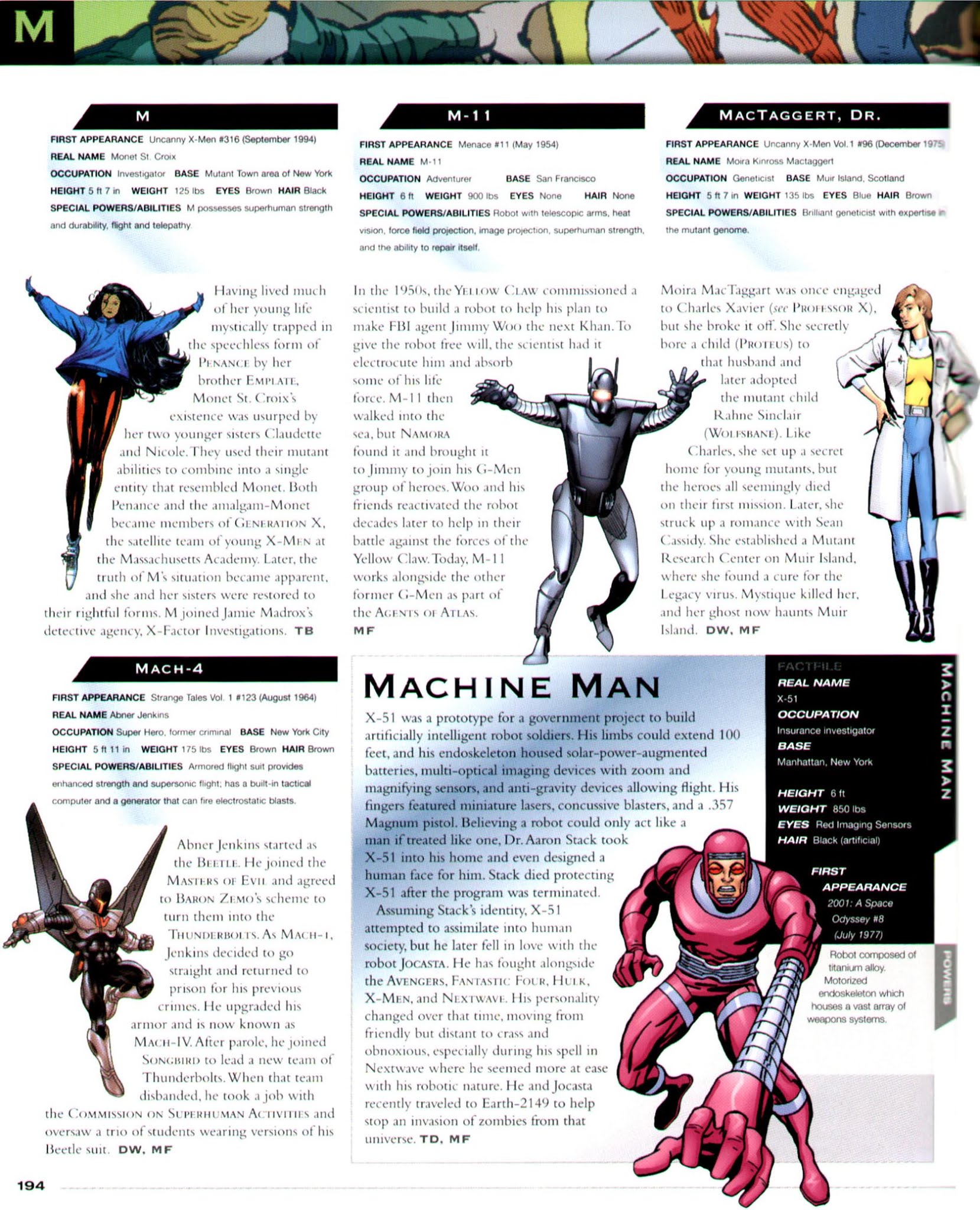 Read online The Marvel Encyclopedia comic -  Issue # TPB 2 (Part 2) - 79