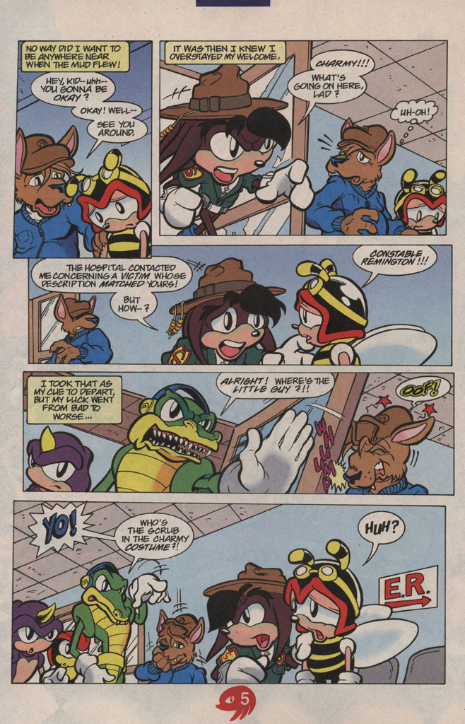 Read online Knuckles the Echidna comic -  Issue #13 - 10