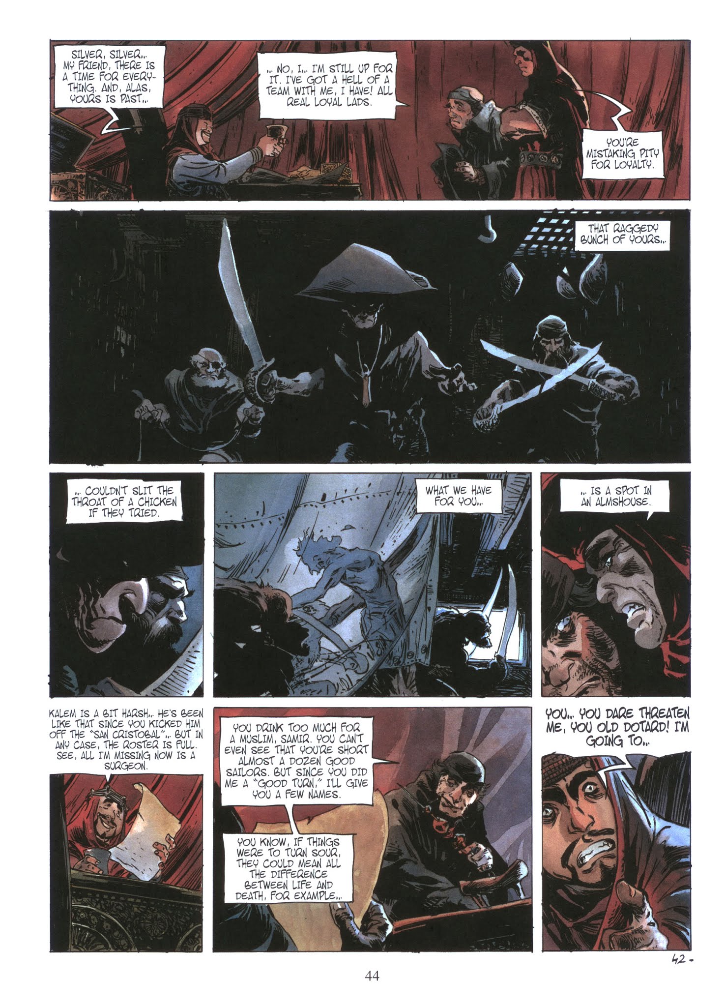 Read online Long John Silver comic -  Issue #1 - 45