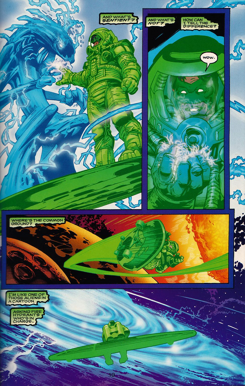 Read online Green Lantern: The New Corps comic -  Issue #1 - 21