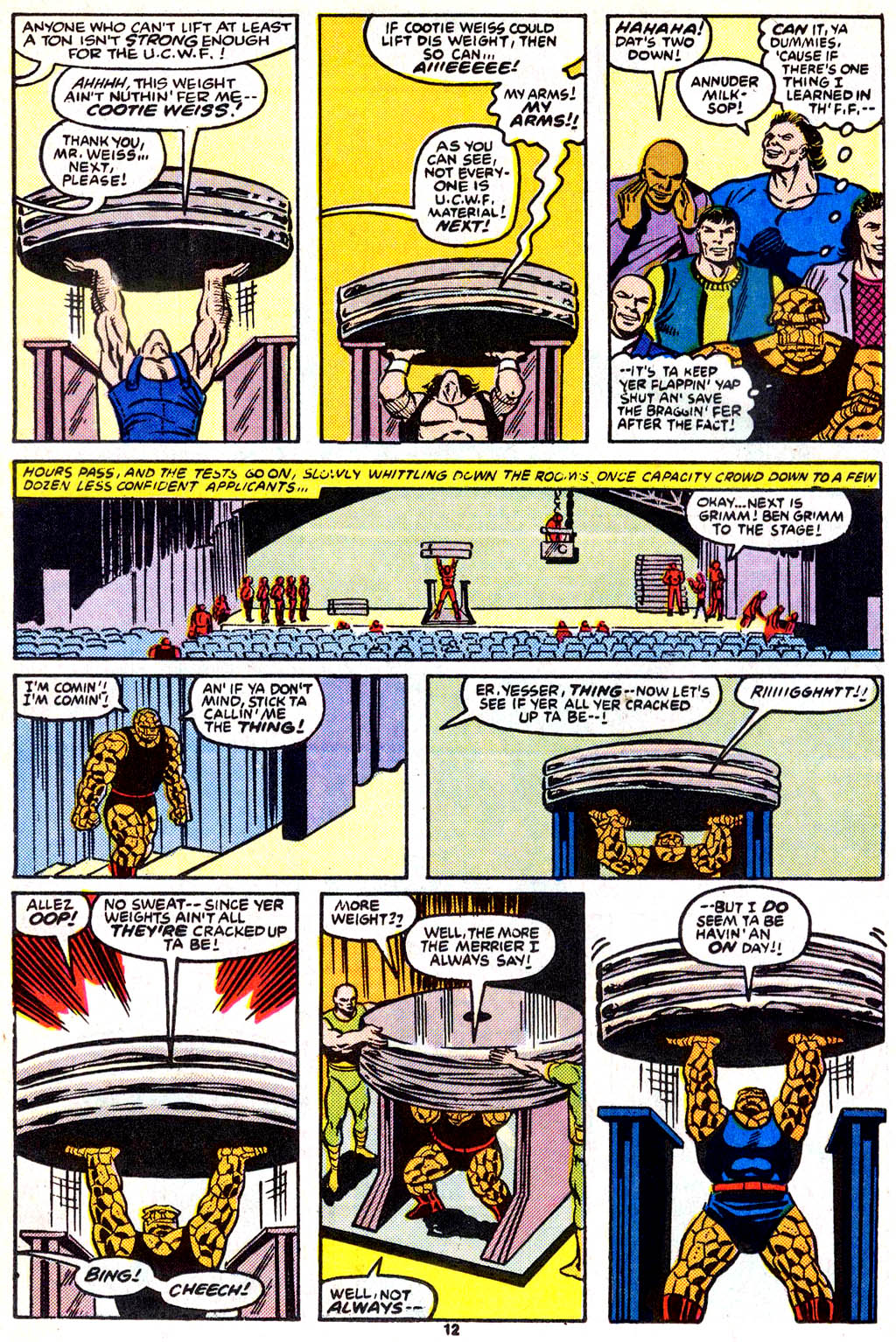 Read online The Thing comic -  Issue #28 - 13