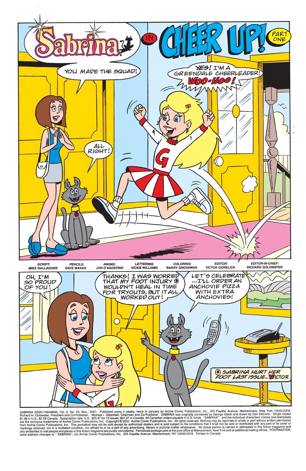 Read online Sabrina the Teenage Witch (2000) comic -  Issue #23 - 2