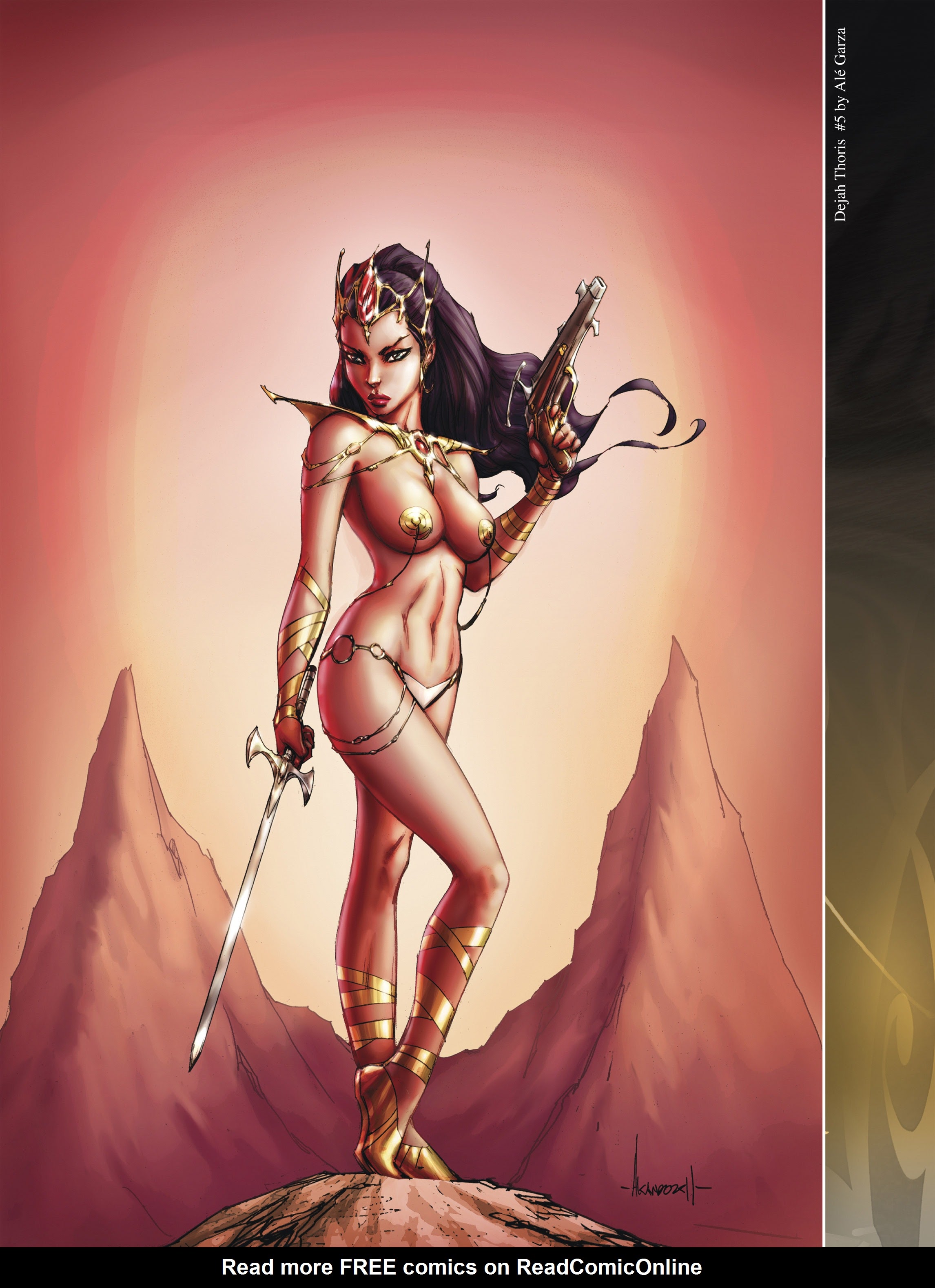 Read online The Art of Dejah Thoris and the Worlds of Mars comic -  Issue # TPB 1 (Part 1) - 41