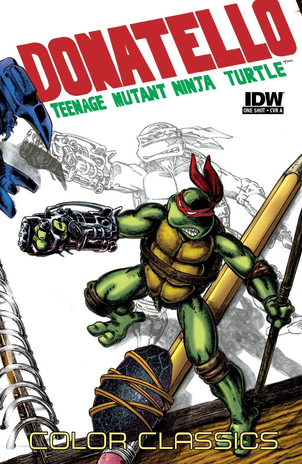 Teenage Mutant Ninja Turtles Color Classics: Donatello Micro-Series issue Full - Page 1
