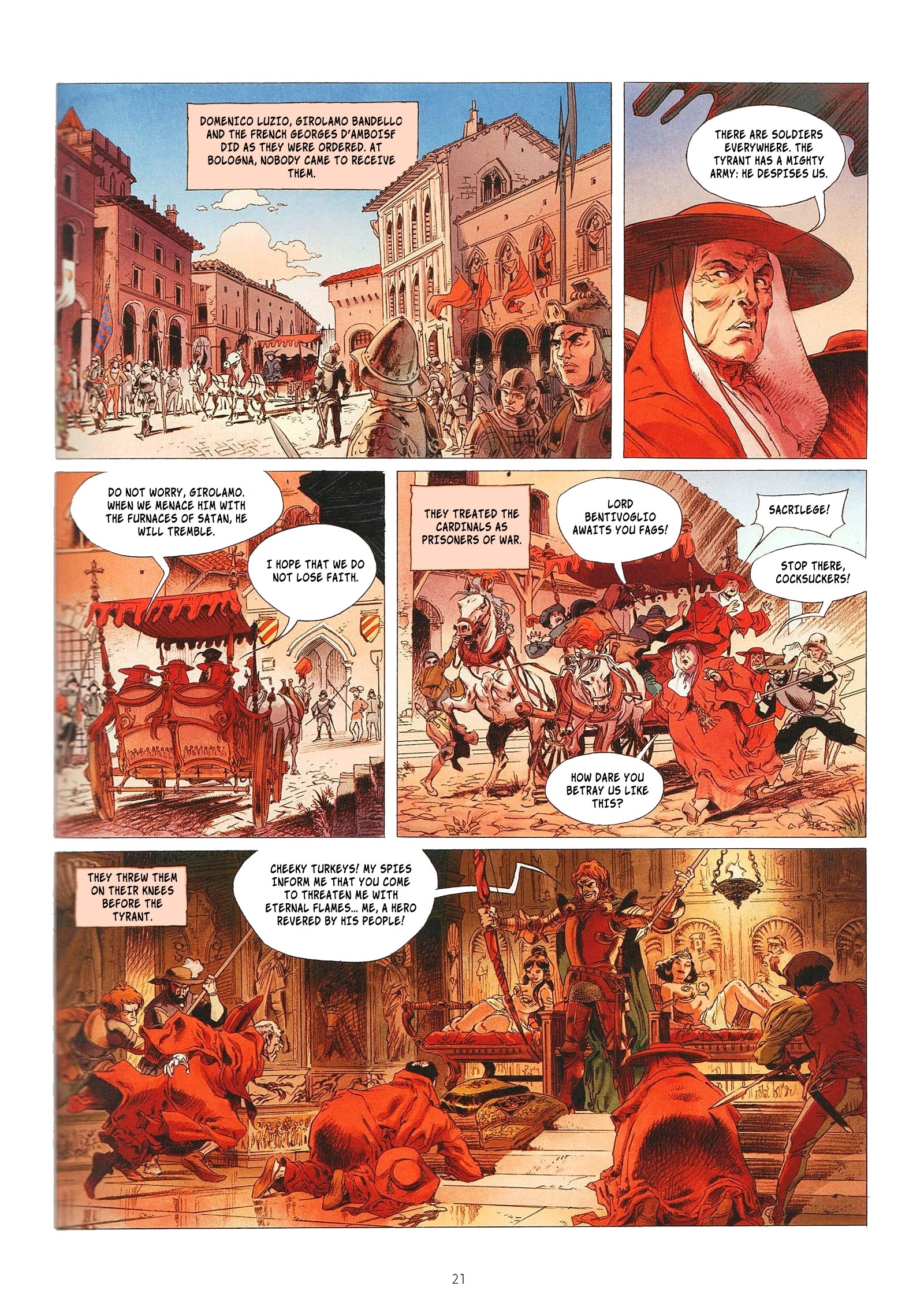 Read online The Terrible Pope comic -  Issue #2 - 21