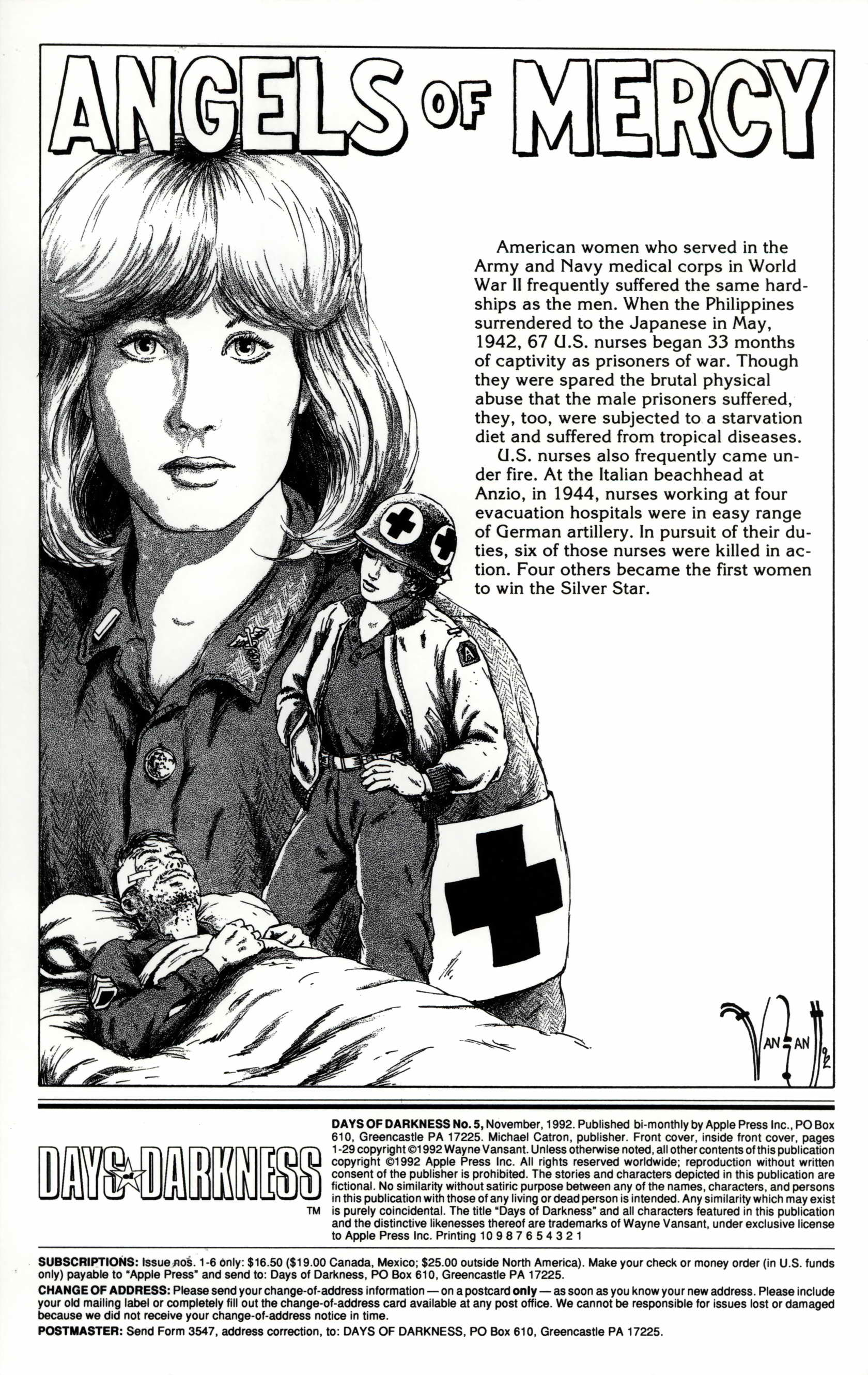 Read online Days of Darkness comic -  Issue #5 - 2