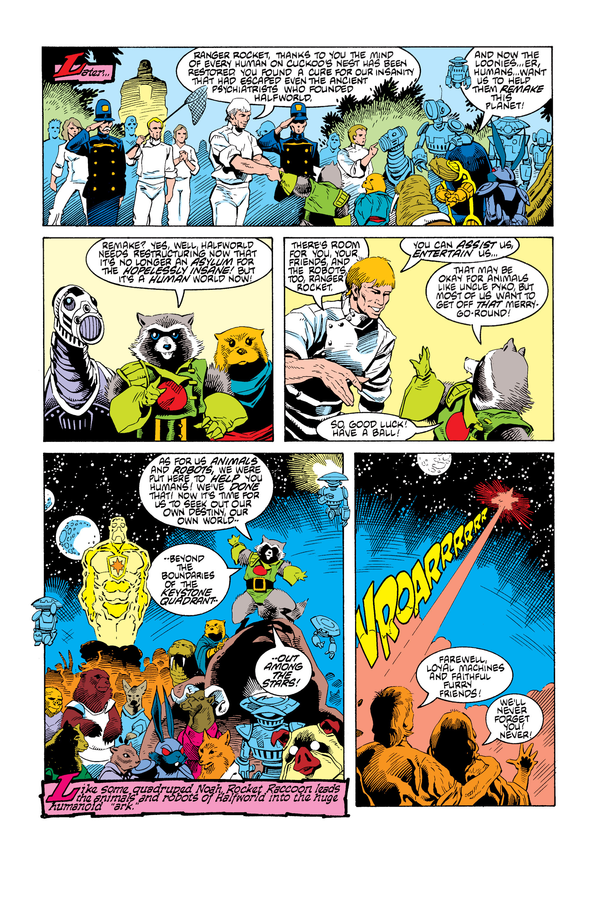 Read online Rocket Raccoon (1985) comic -  Issue #4 - 23