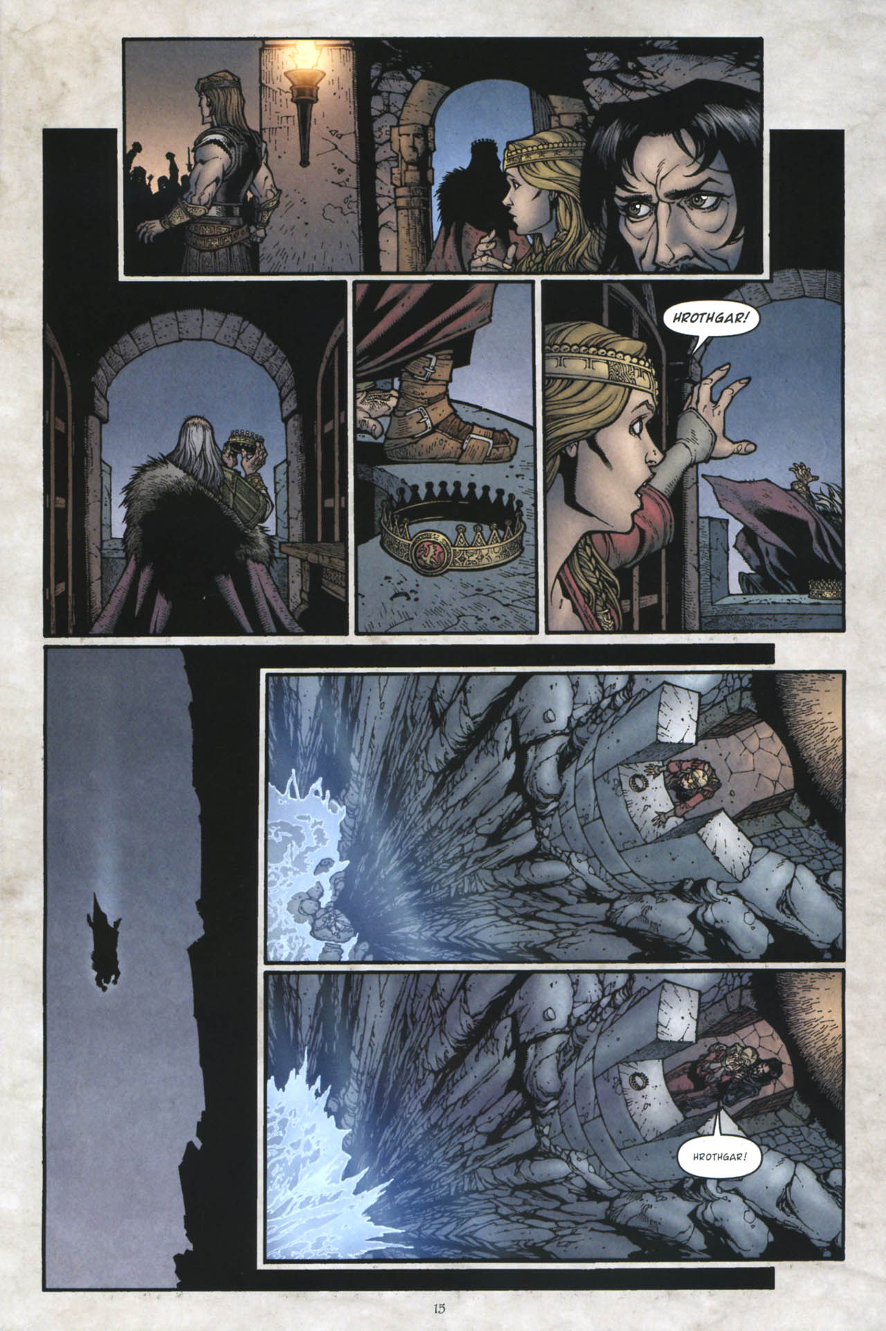 Read online Beowulf (2007) comic -  Issue #3 - 17