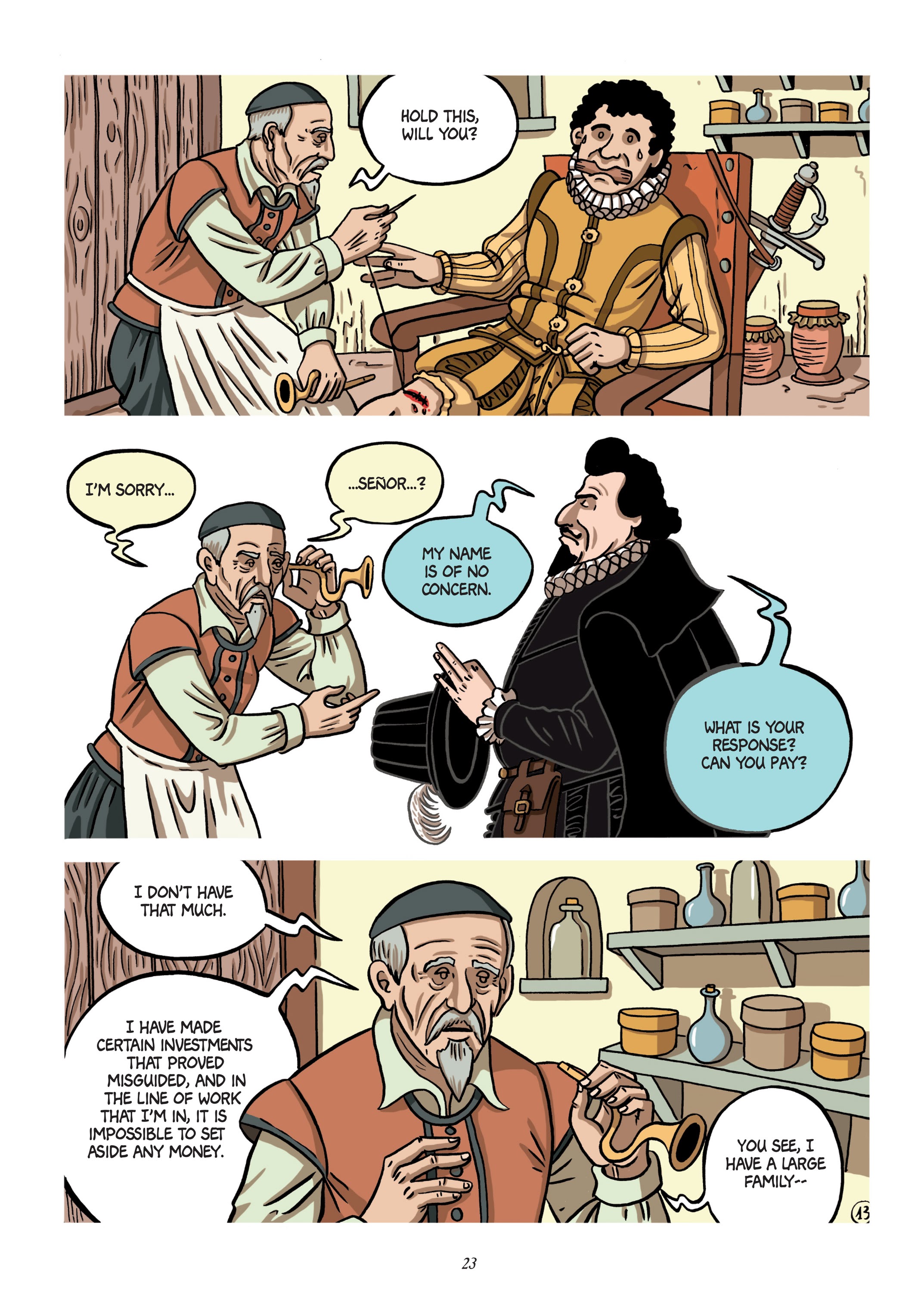 Read online Cervantes comic -  Issue # TPB 1 - 22