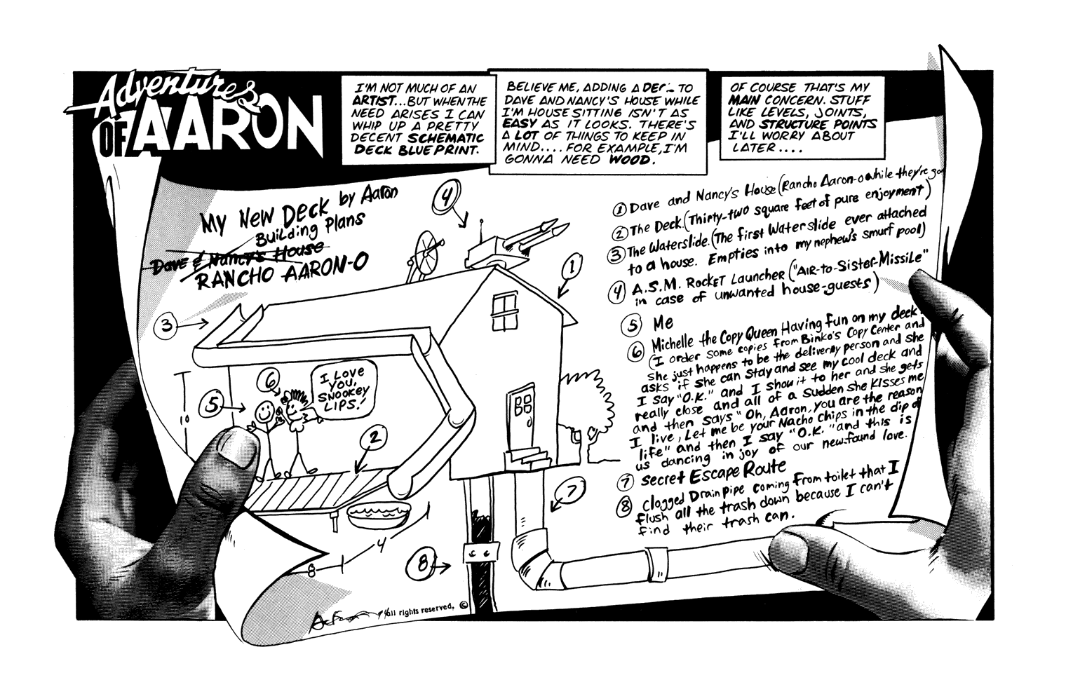 Read online Aaron Strips comic -  Issue #3 - 18