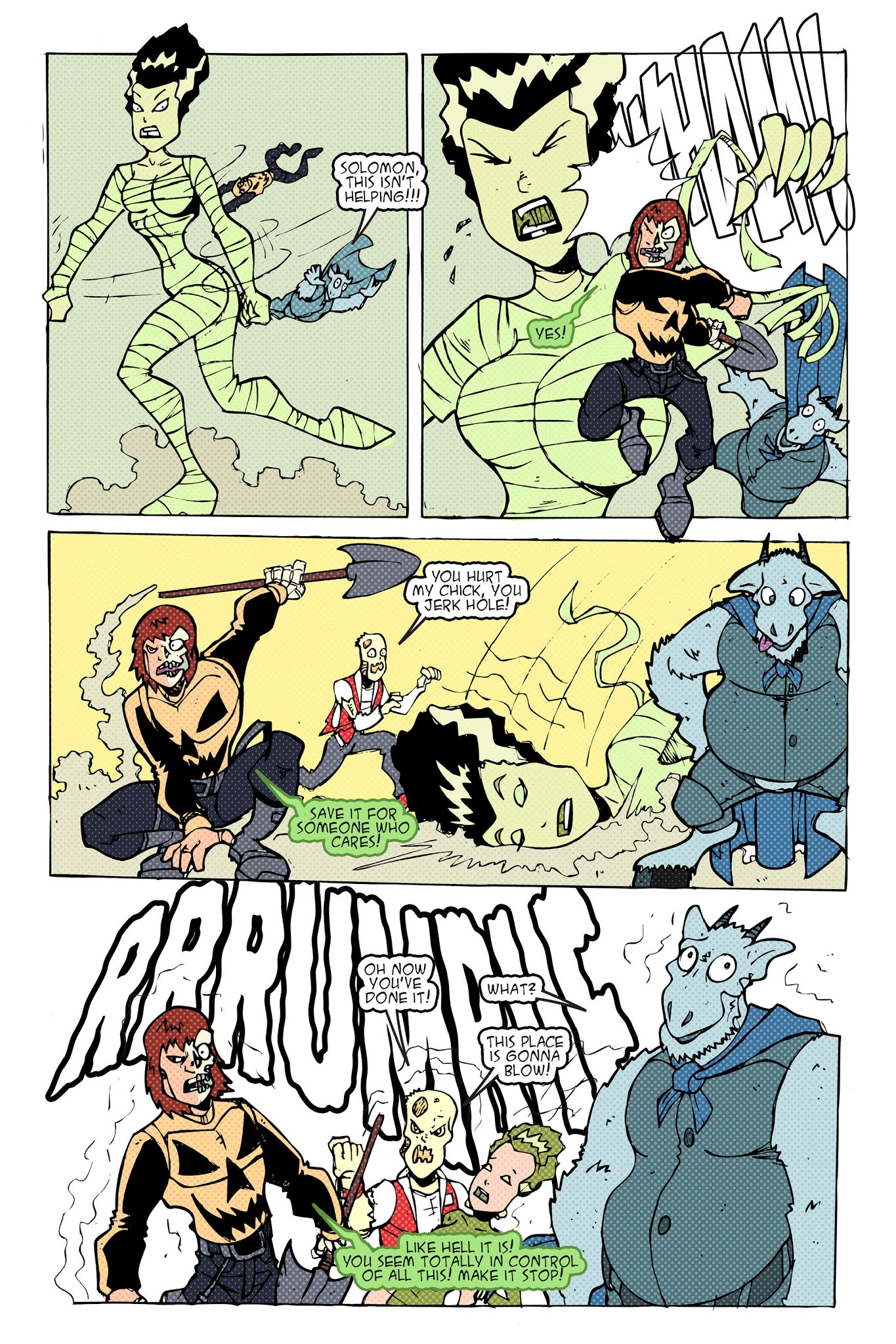 Read online Halloween Man comic -  Issue #8 - 70