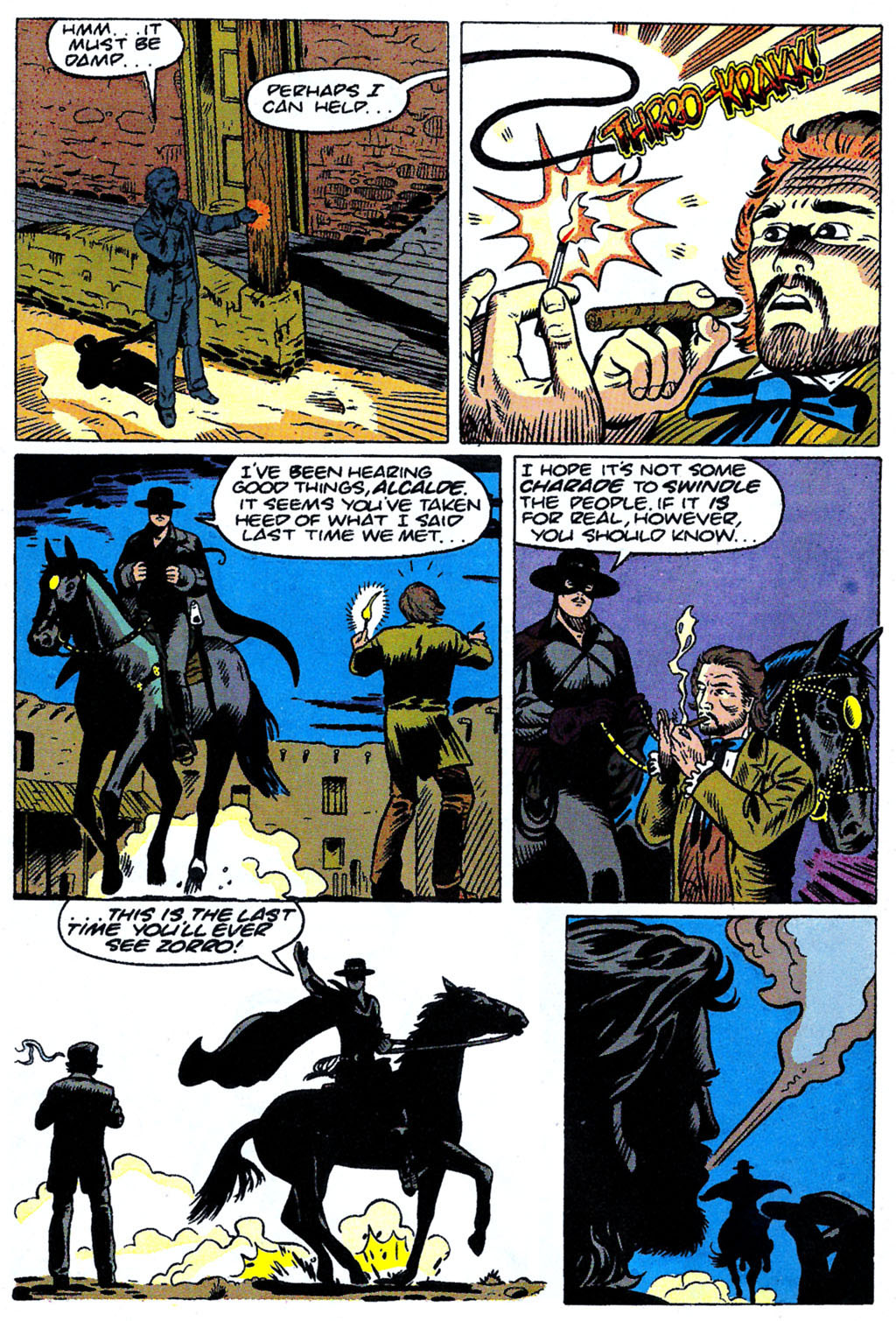 Read online Zorro (1990) comic -  Issue #9 - 11