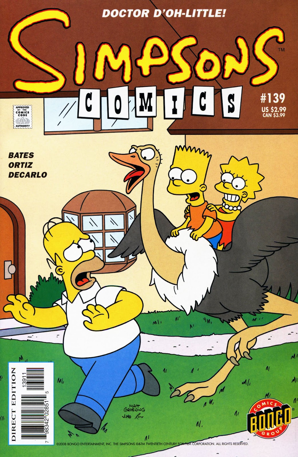 Simpsons Comics issue 139 - Page 1