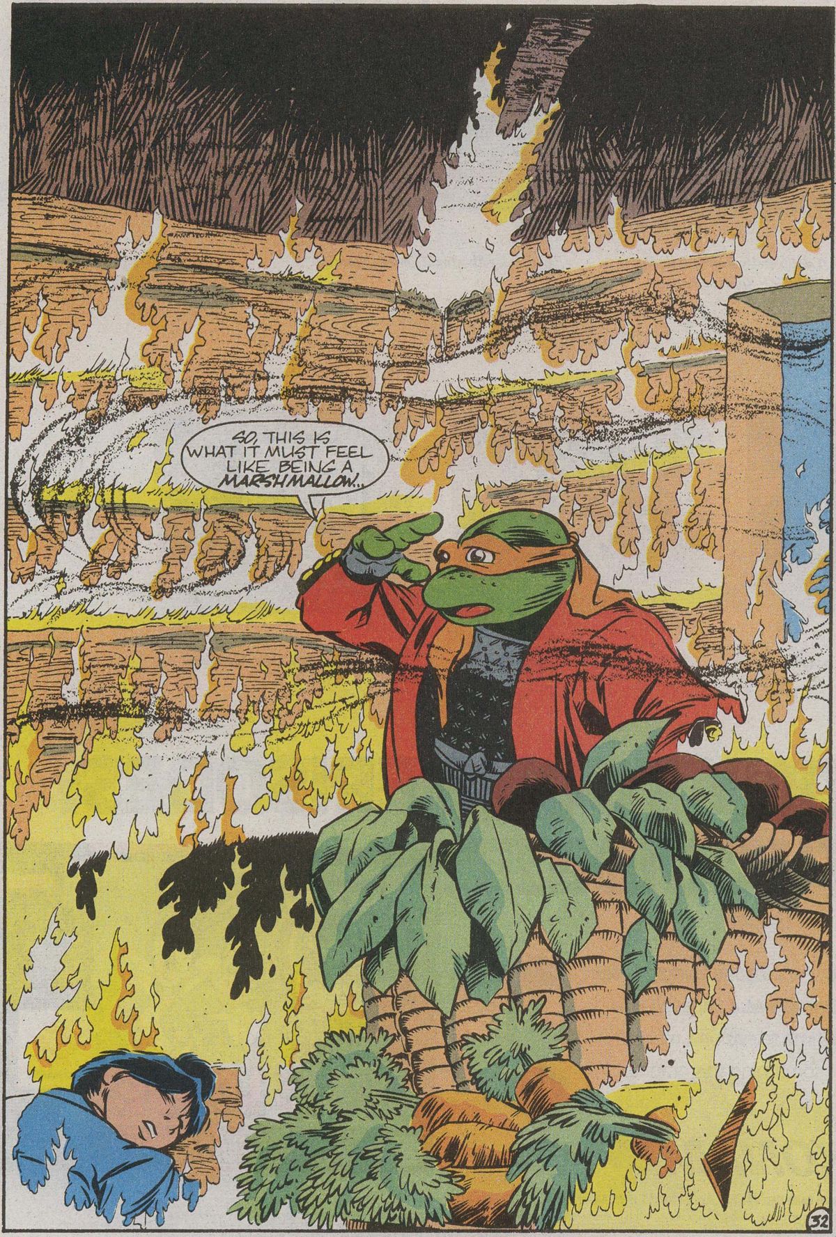 Read online Teenage Mutant Ninja Turtles III The Movie: The Turtles Are Back...In Time! comic -  Issue # Full - 33
